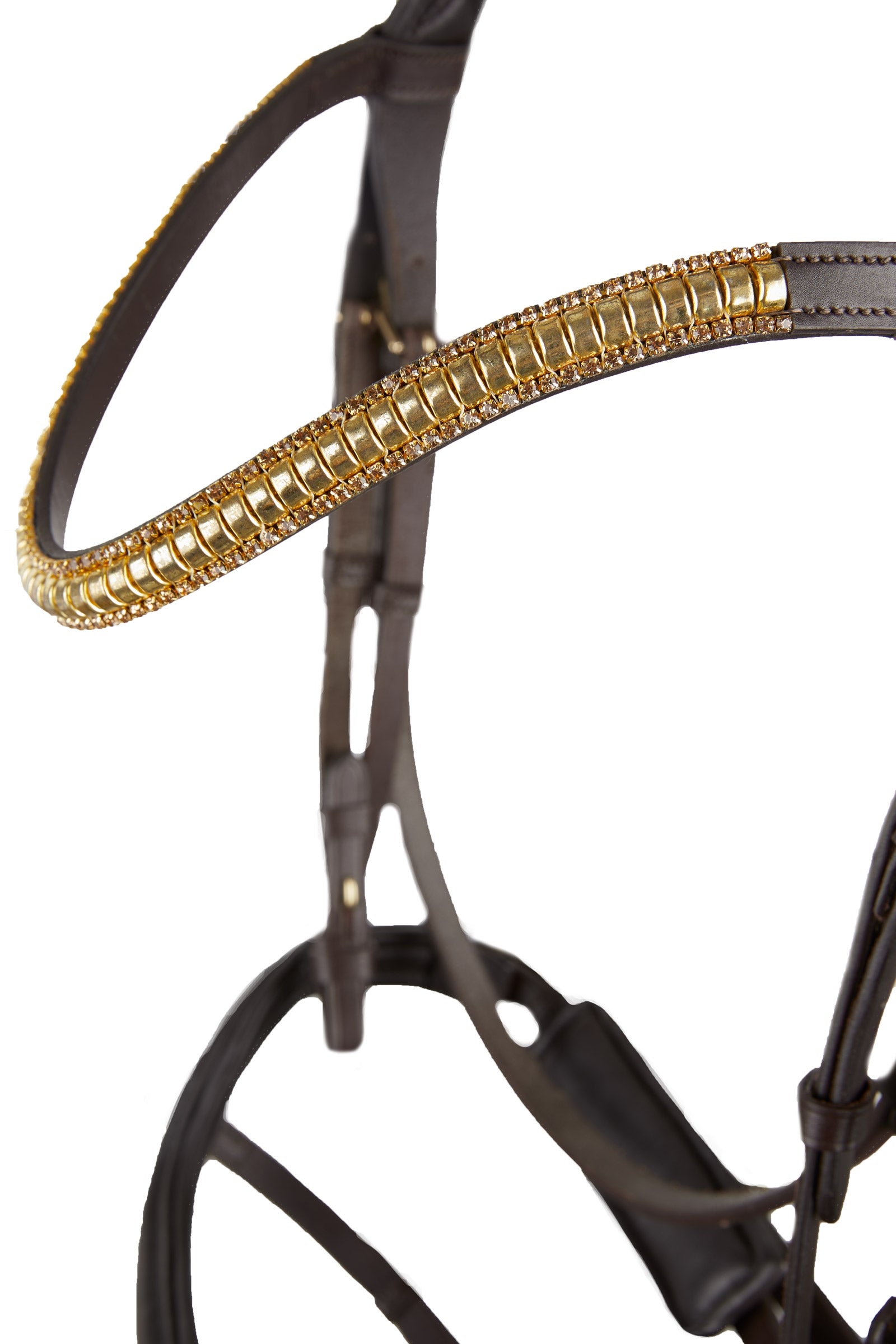 Horze Highbury Anatomic Bridle with Crystal Brow Band Bridles & Reins