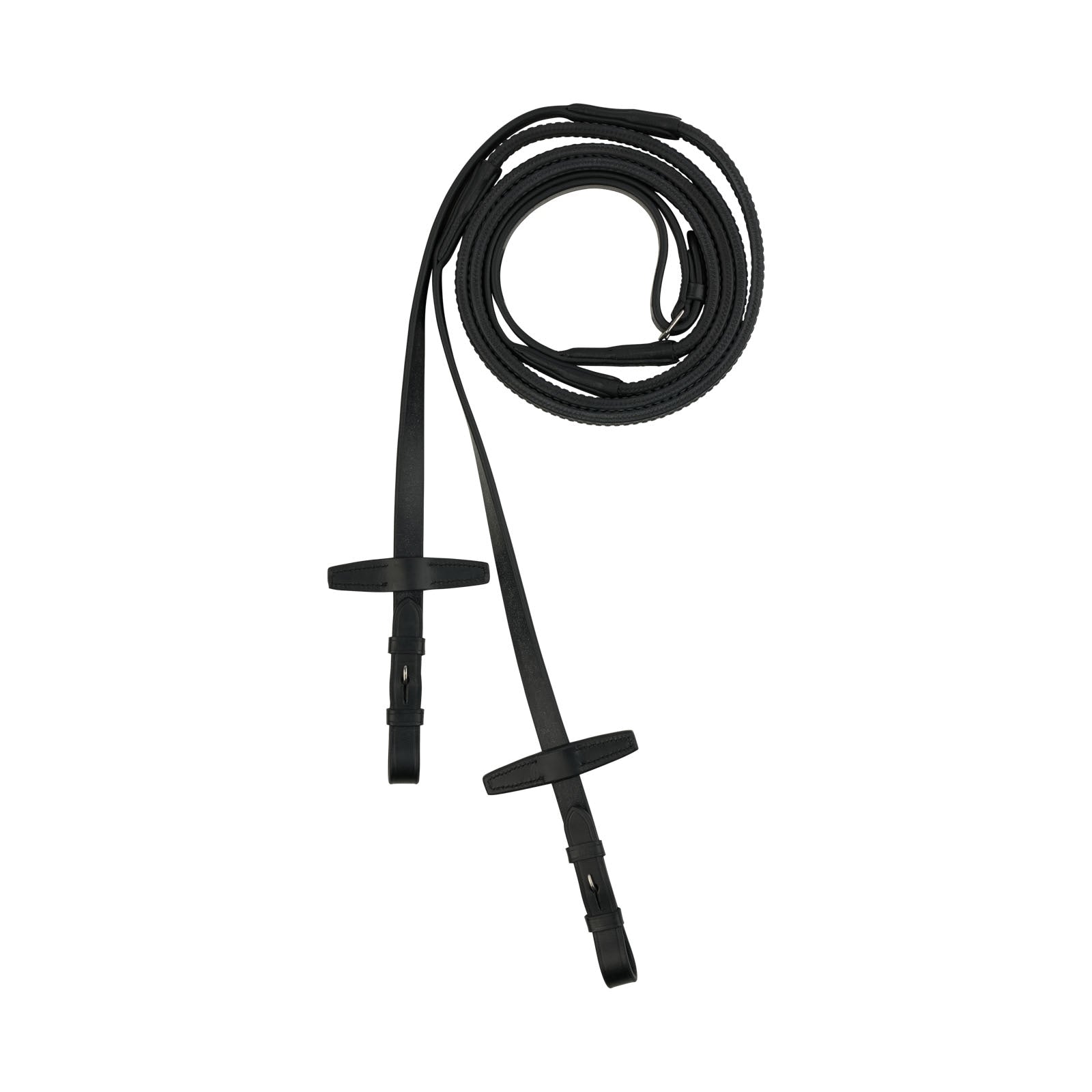 Horze Muswell Leather Reins with Rubber Bridles & Reins