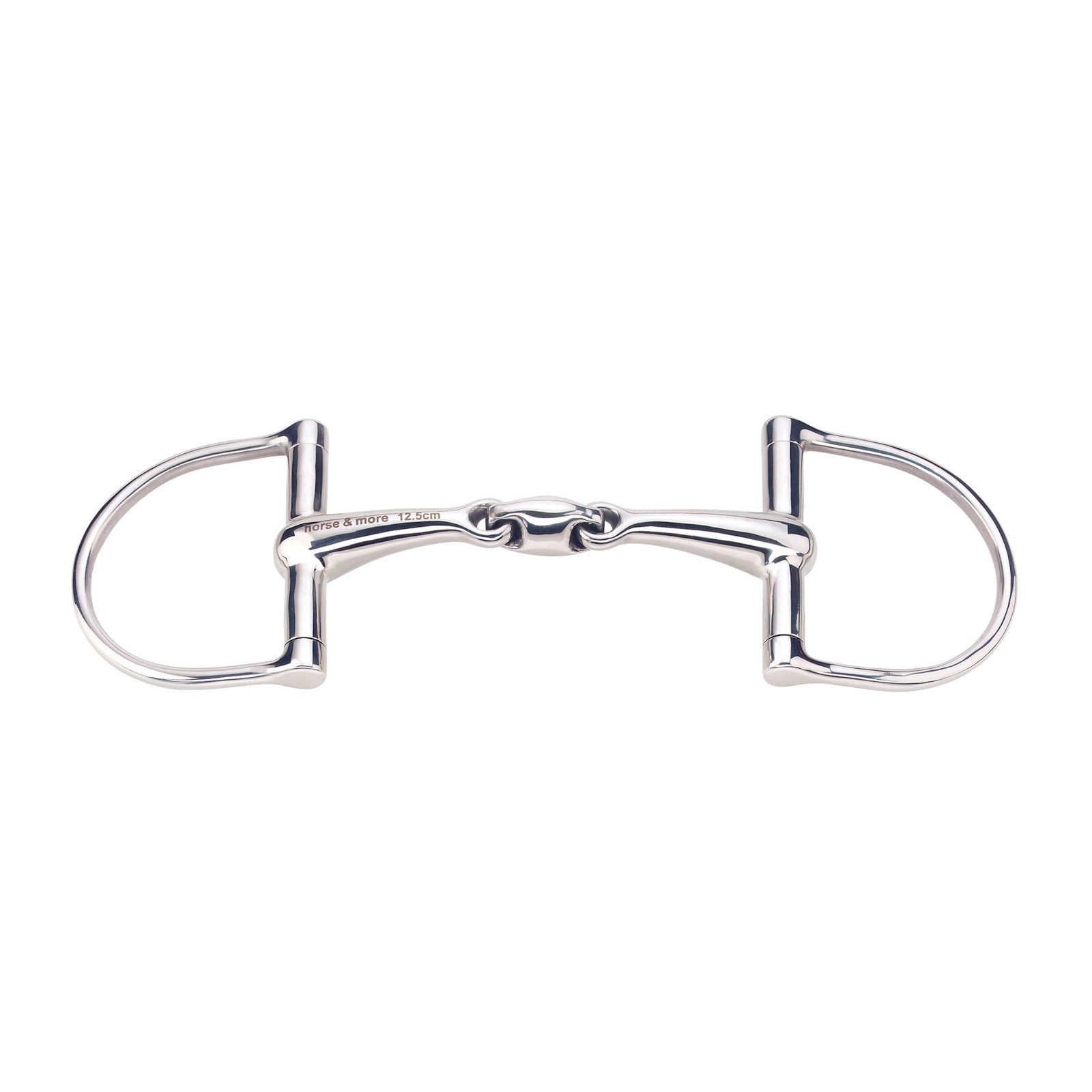 Sprenger MAX-Control D-Ring Edelstahlgebiss, doppelt gebrochen Gebisse