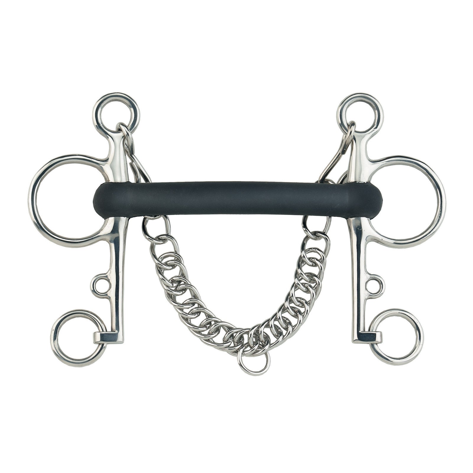 Sprenger Pelham flexible Gummi, Edelstahl Gebisse