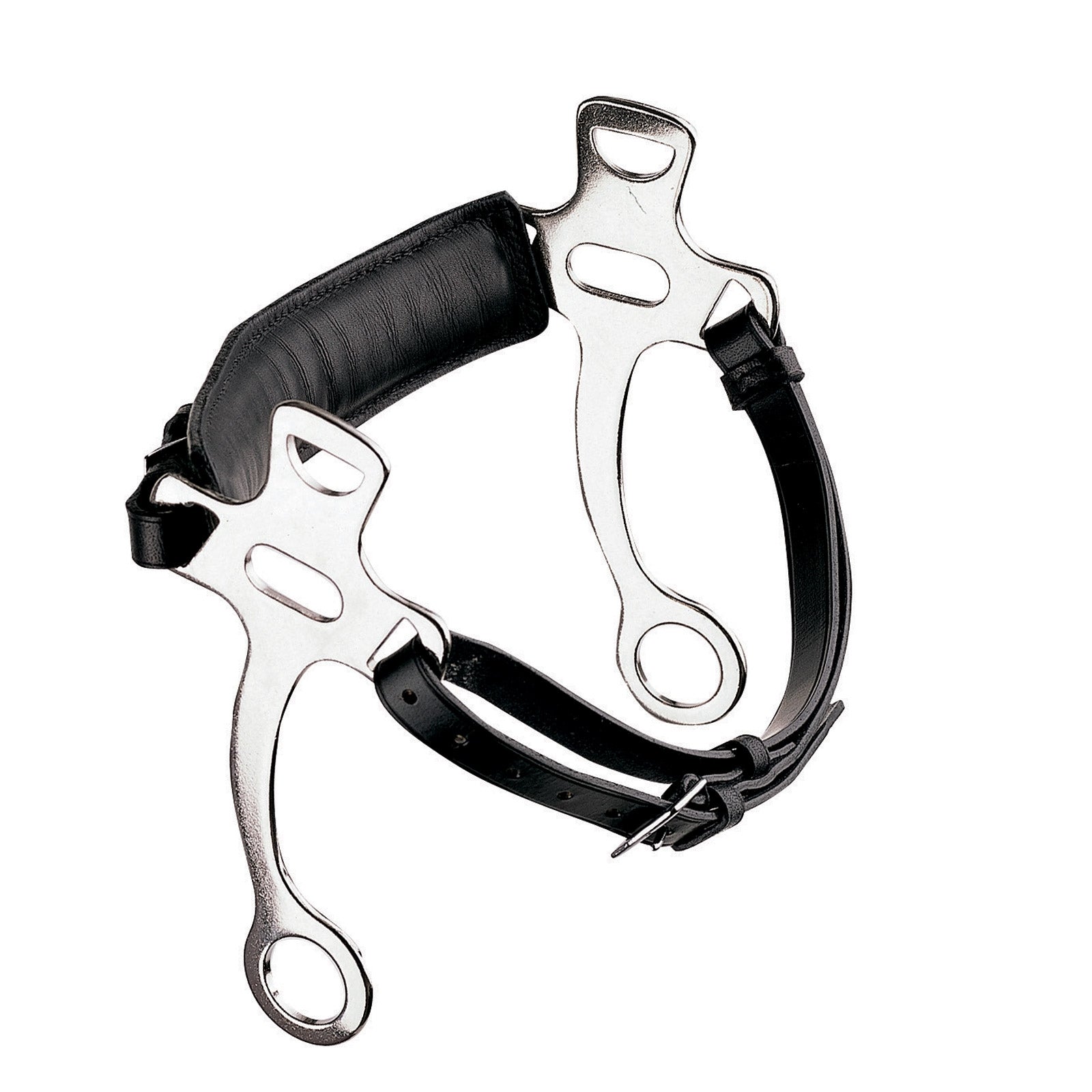 Sprenger Mechanisches Hackamore mit Leder-Kinnriemen Gebisse