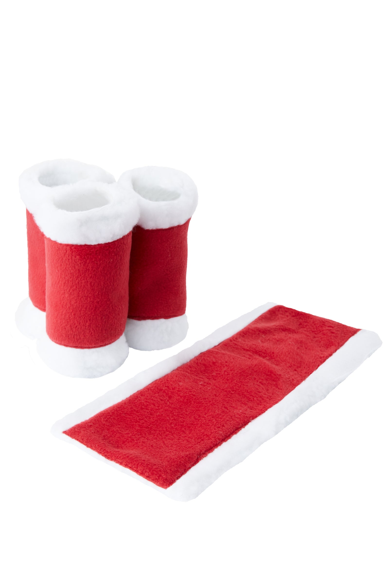 Horze Weihnachtsbandagen (4 Stk.) Leg Protection & Hoof Protection for Horses