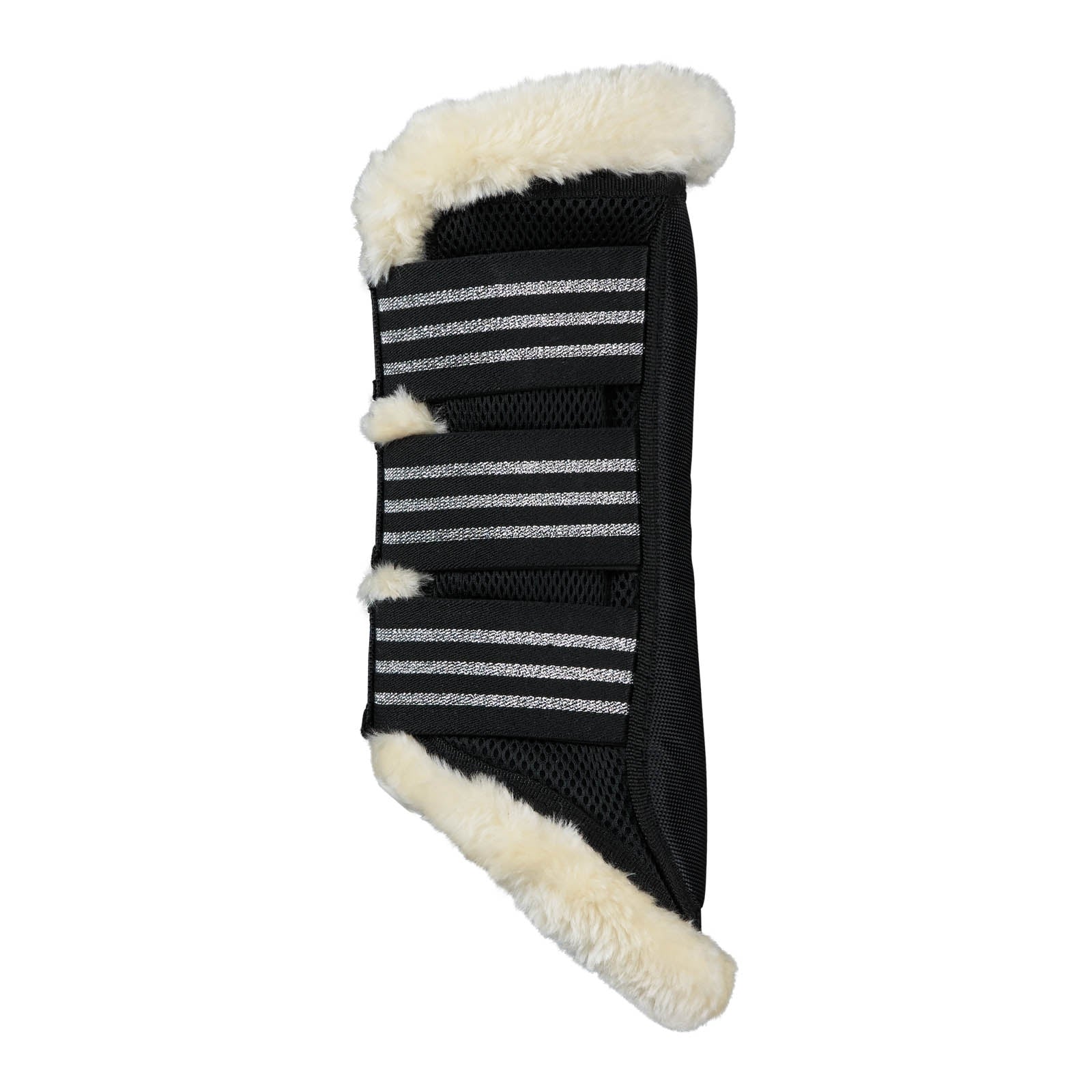 Horze Lincoln Brushing Boots with Fur Leg Protection & Hoof Protection for Horses
