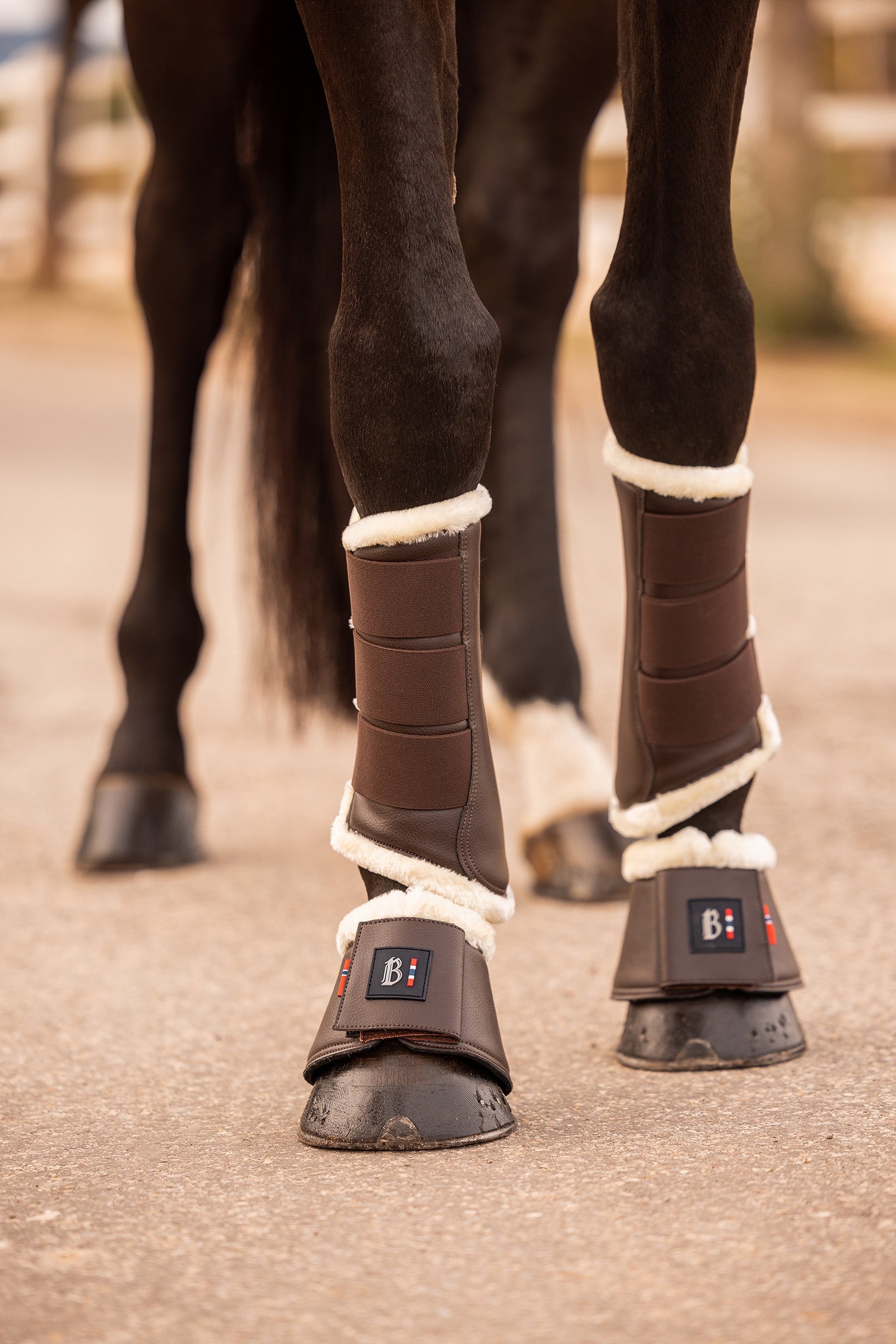 B Vertigo Wellington Bell Boots Leg Protection & Hoof Protection for Horses