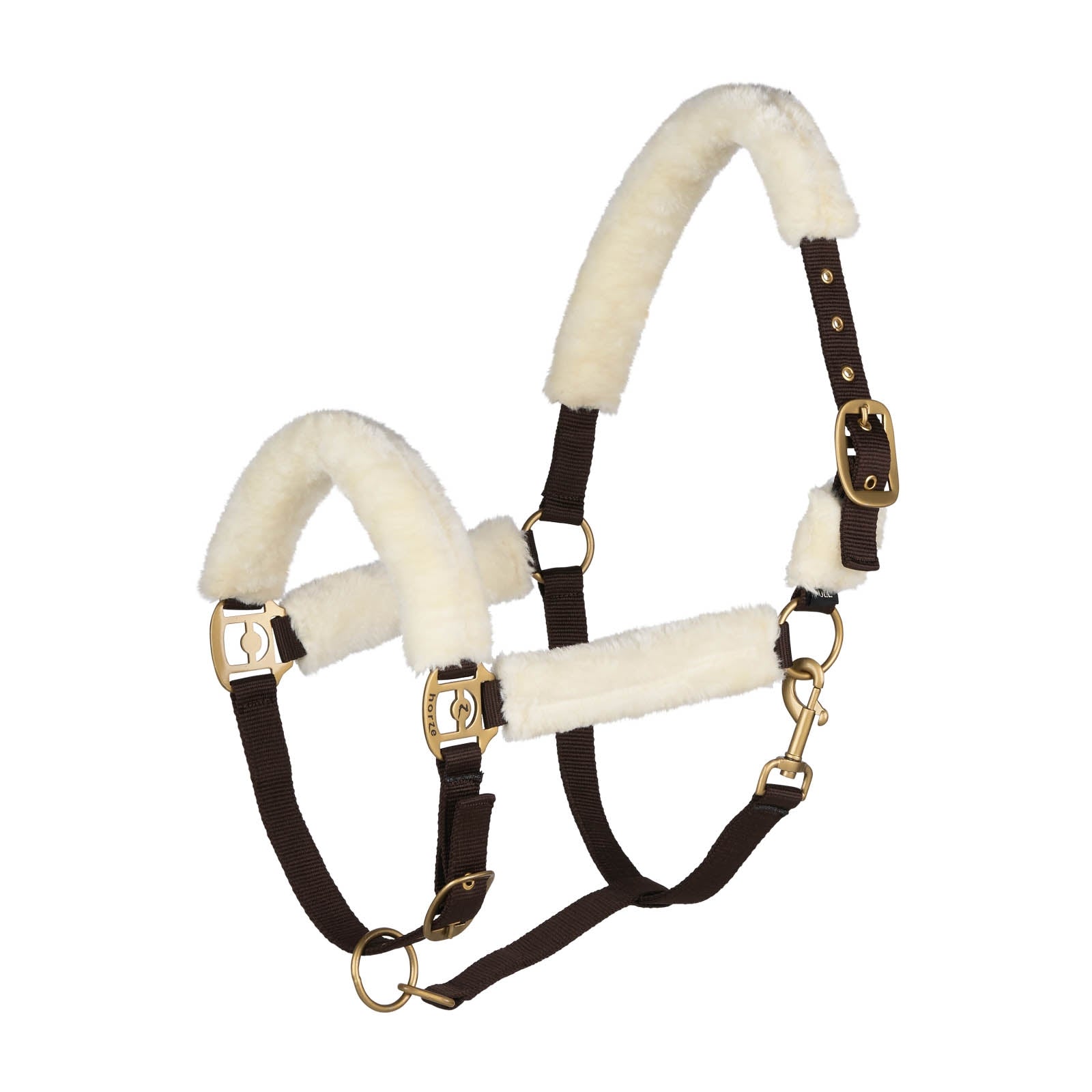 Horze Lincoln Halfter mit Kunstfell Halfter & Stricke