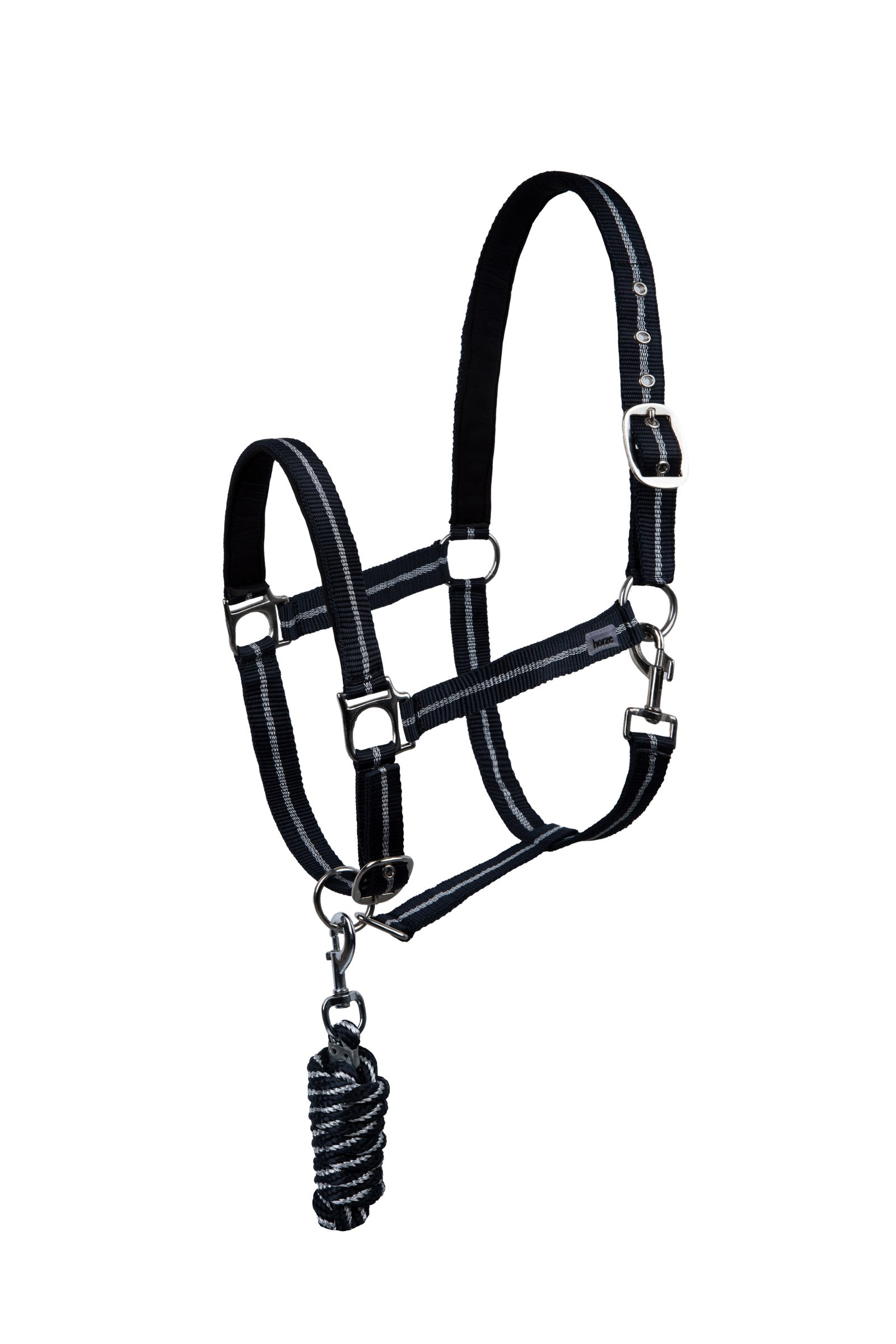 Horze Halter & Lead Set with Metallic Stripes Halters & Leads