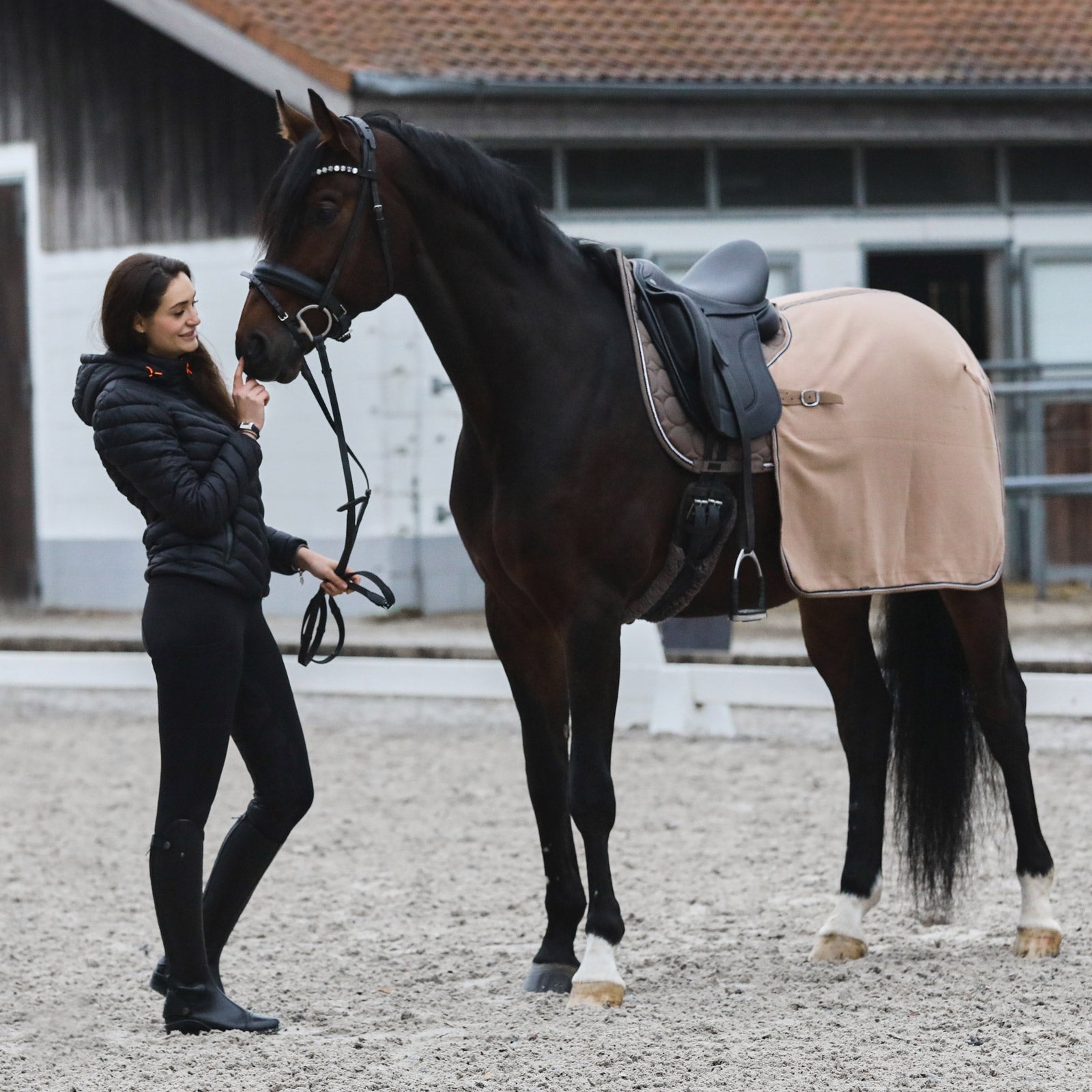 Horze Kiel Fleece Back Rug Horse Rugs