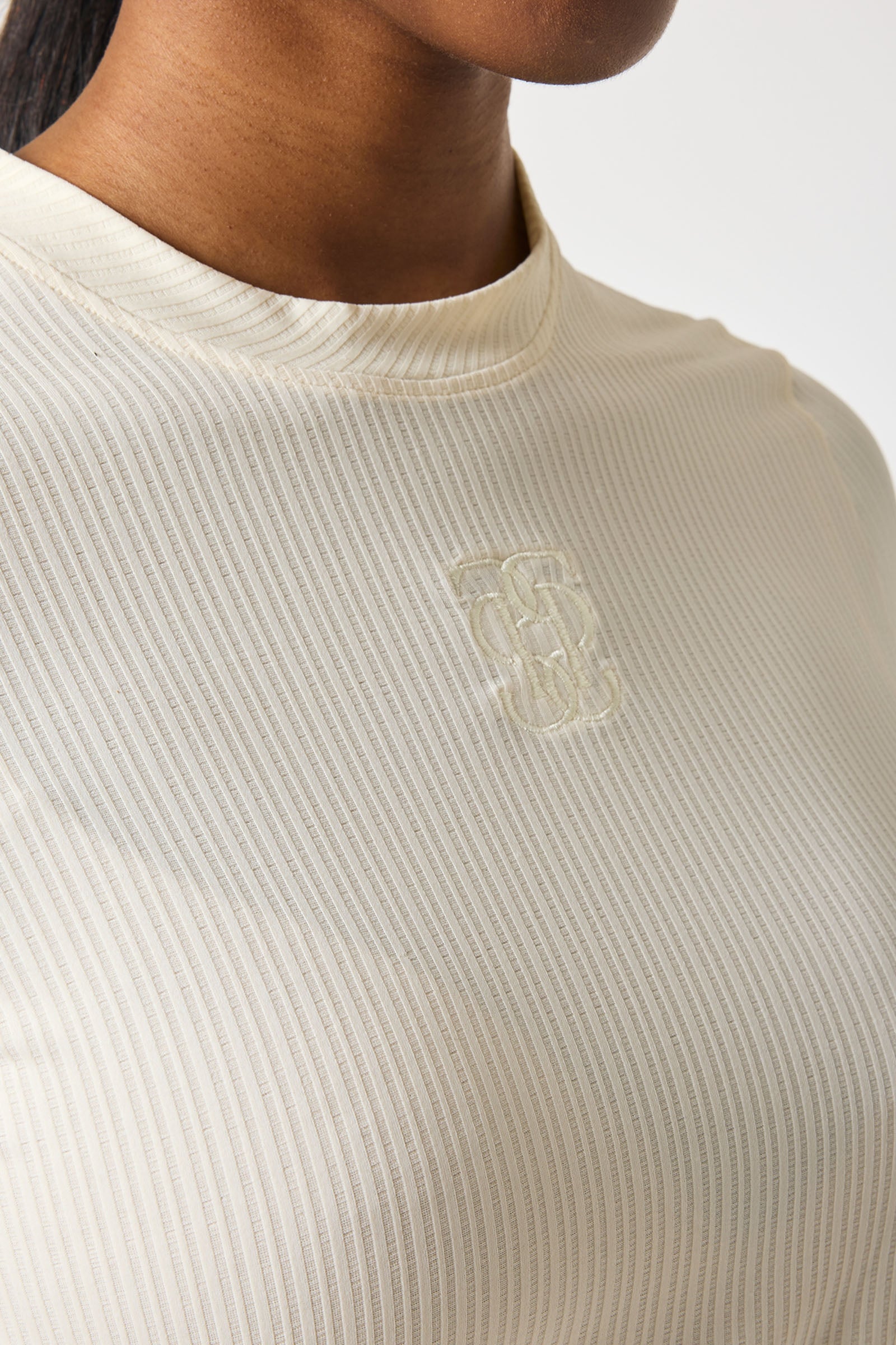 PS of Sweden Courtney S/S Striped Mesh Top Women’s Riding Clothing