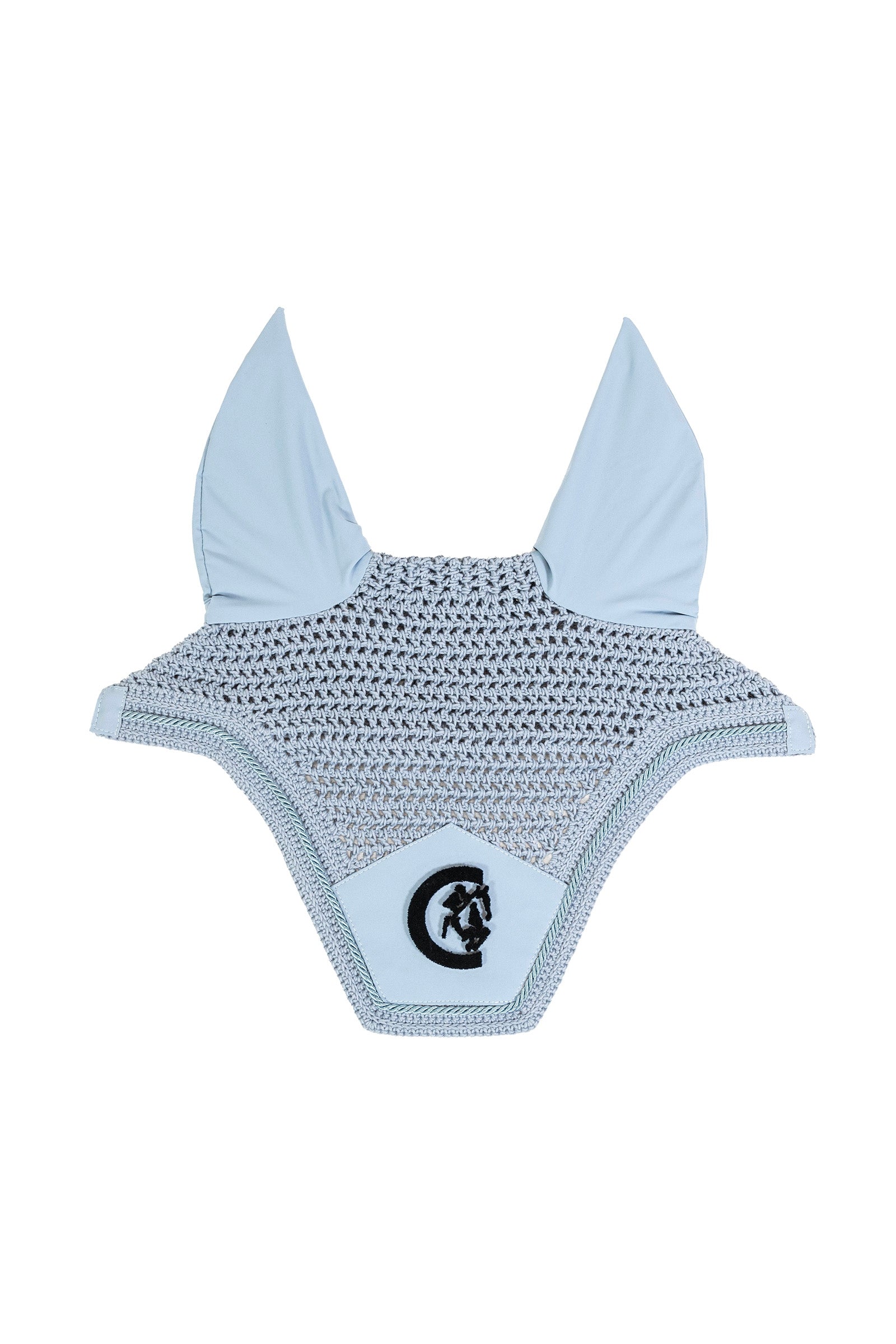 Kentucky Horsewear Fliegenhaube Wellington 3D Logo Schabracken