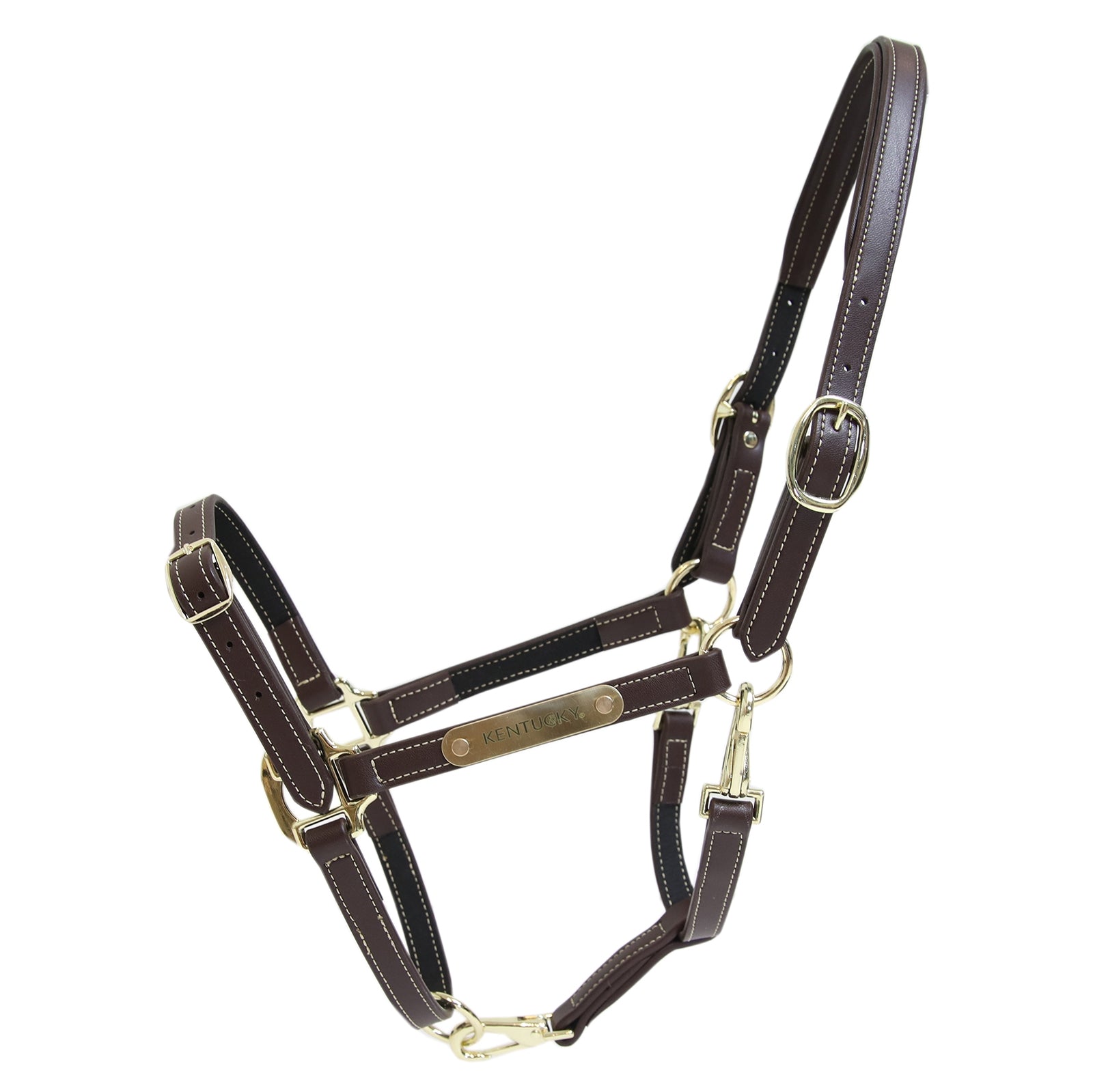 Kentucky Horsewear Verstellbares Lederhalfter Halfter & Stricke