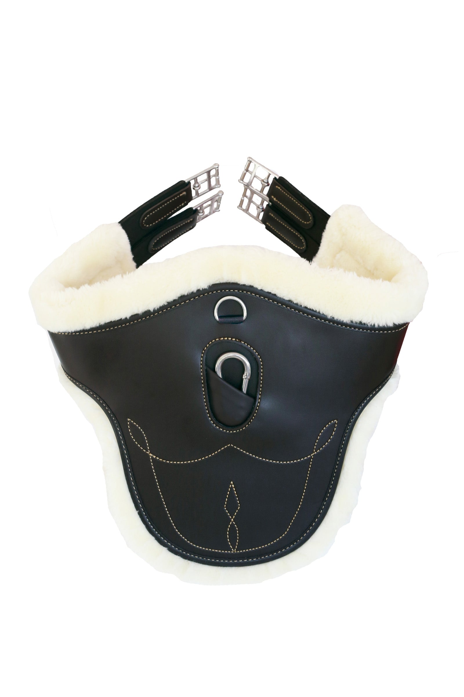 Kentucky Horsewear Lammfell Stollengurt Sättel & Sattelgurte