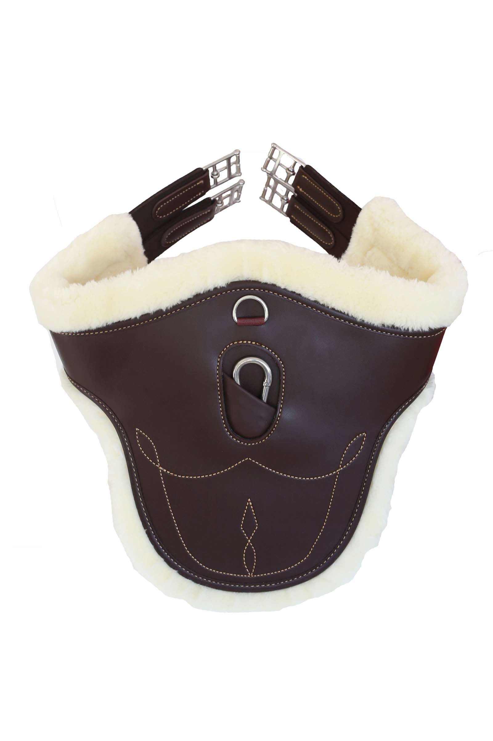 Kentucky Horsewear Lammfell Stollengurt Sättel & Sattelgurte