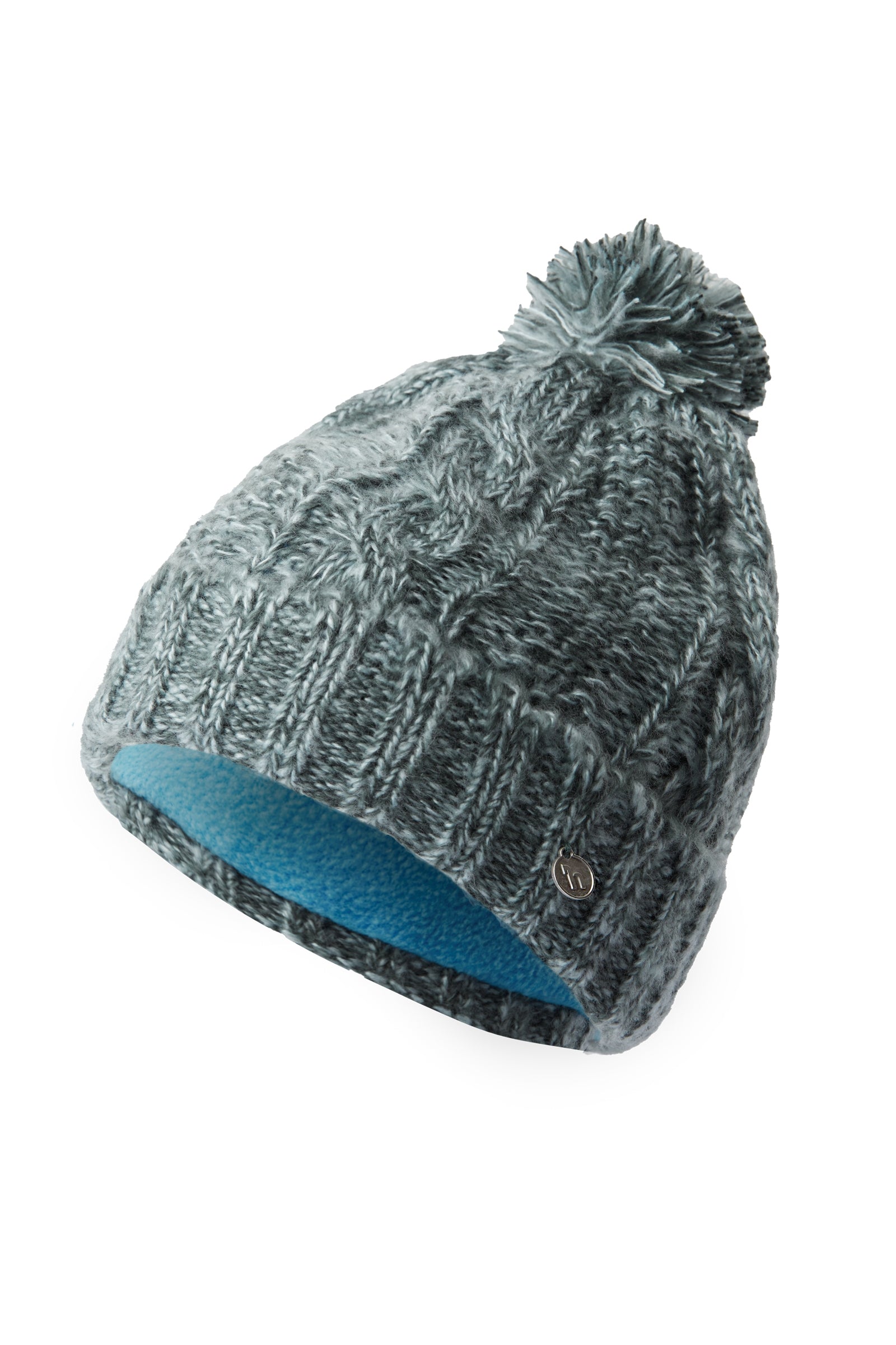 Horze Leighton Teens Strickmütze mit Fleecefutter Kinder Reitbekleidung