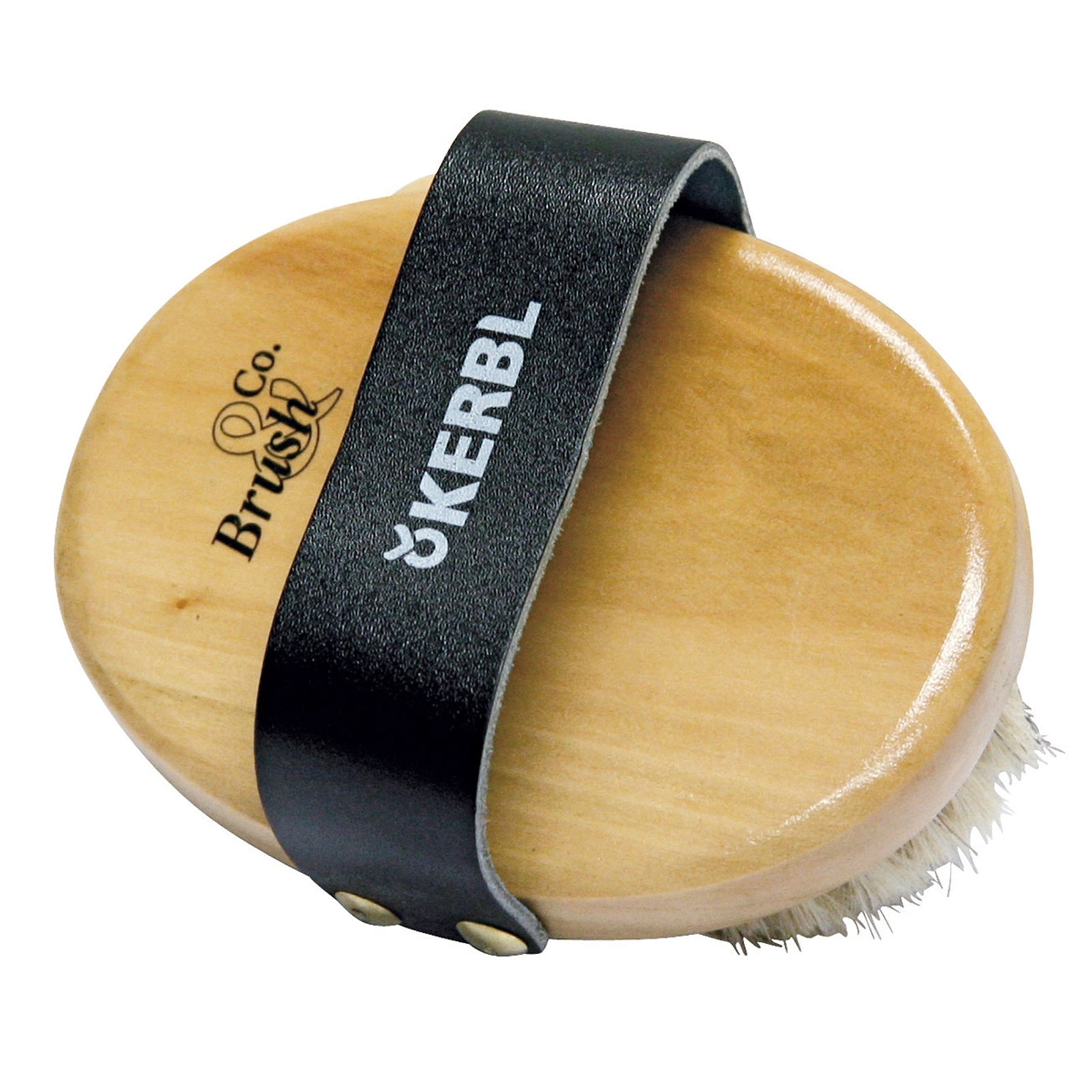 Kerbl Horse brush Brush&Co, wooden back Horse Grooming Tools