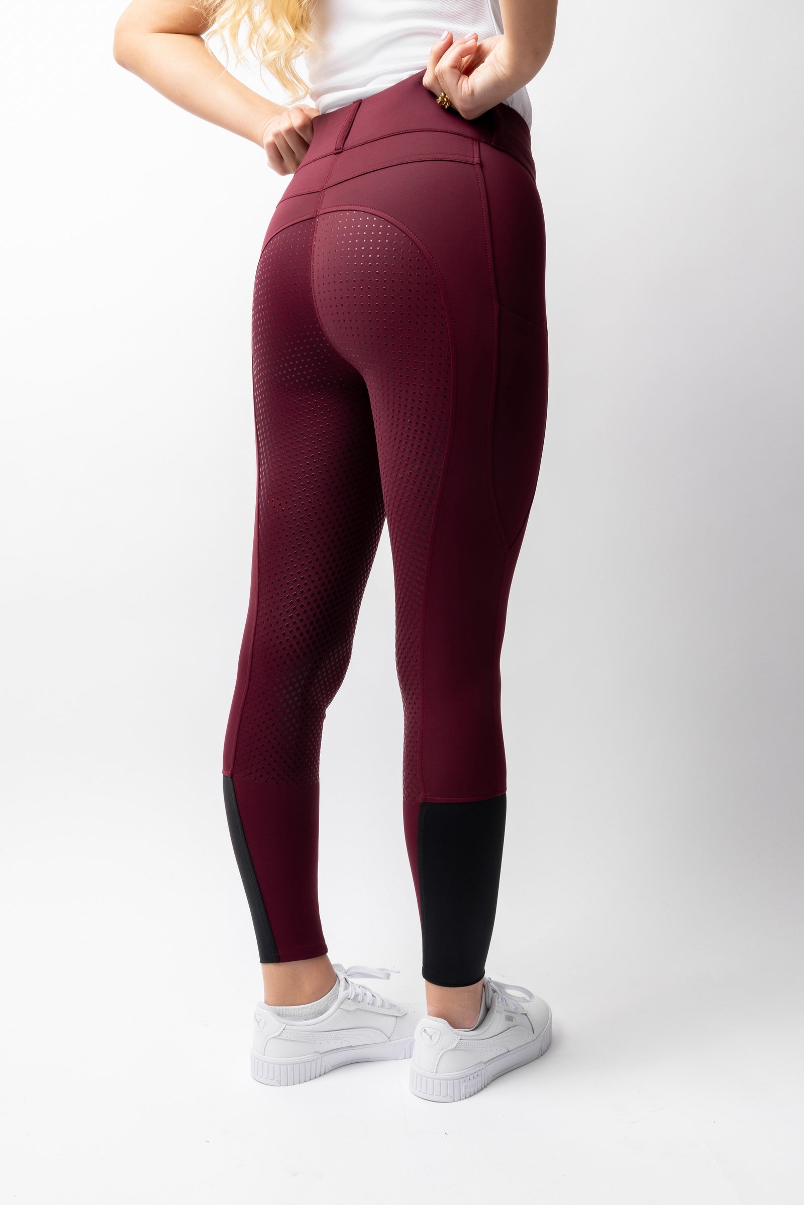 Horze Evelyn Damen Vollbesatz Reithose UPF 50+ Damen Reitbekleidung