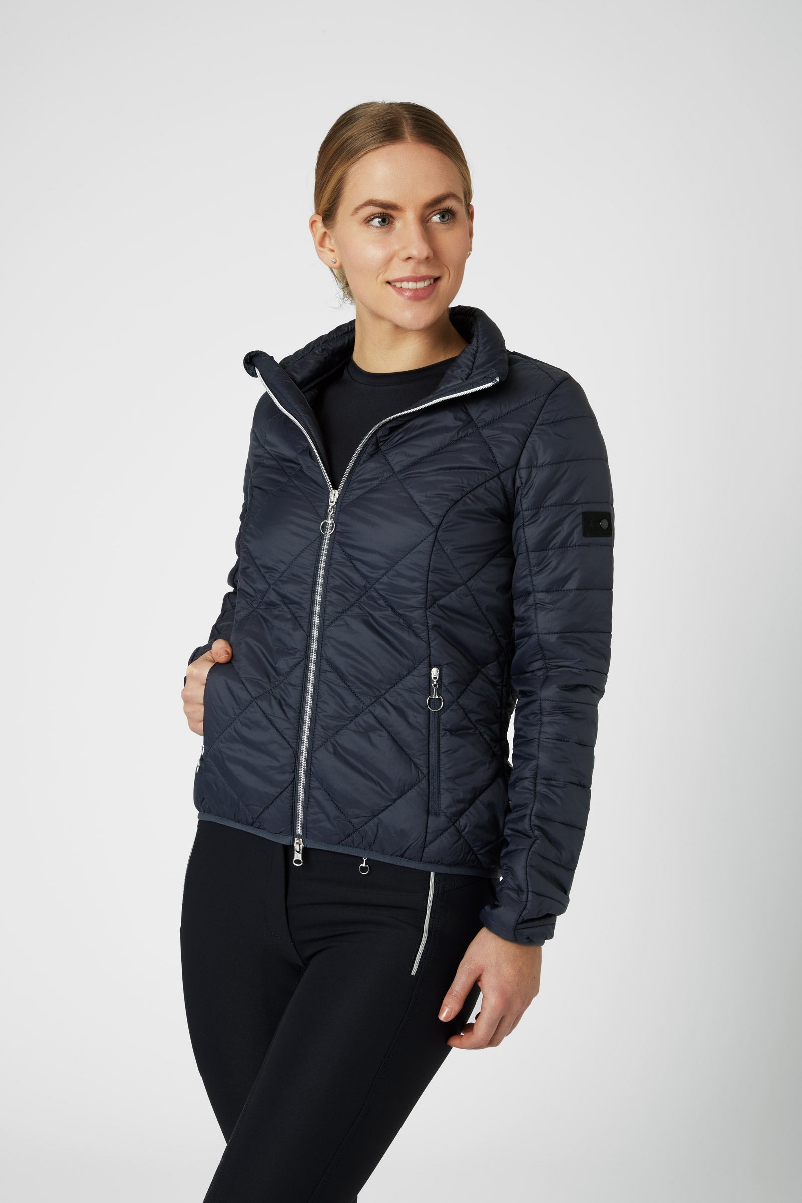 Horze Elena Women's Lightweight Padded Riding Jacket Women’s Riding Clothing