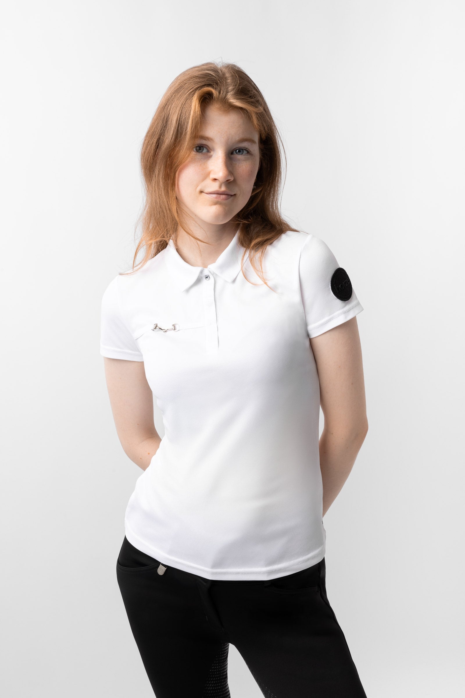 Horze Denise Damen Funktionspoloshirt Damen Reitbekleidung