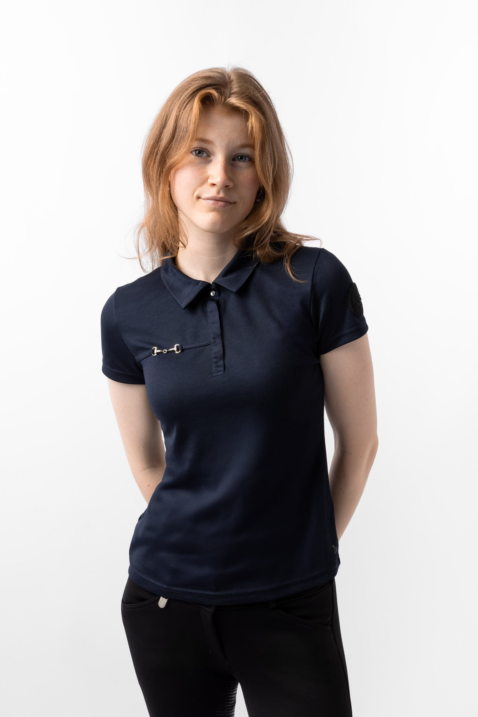 Horze Denise Damen Funktionspoloshirt Damen Reitbekleidung