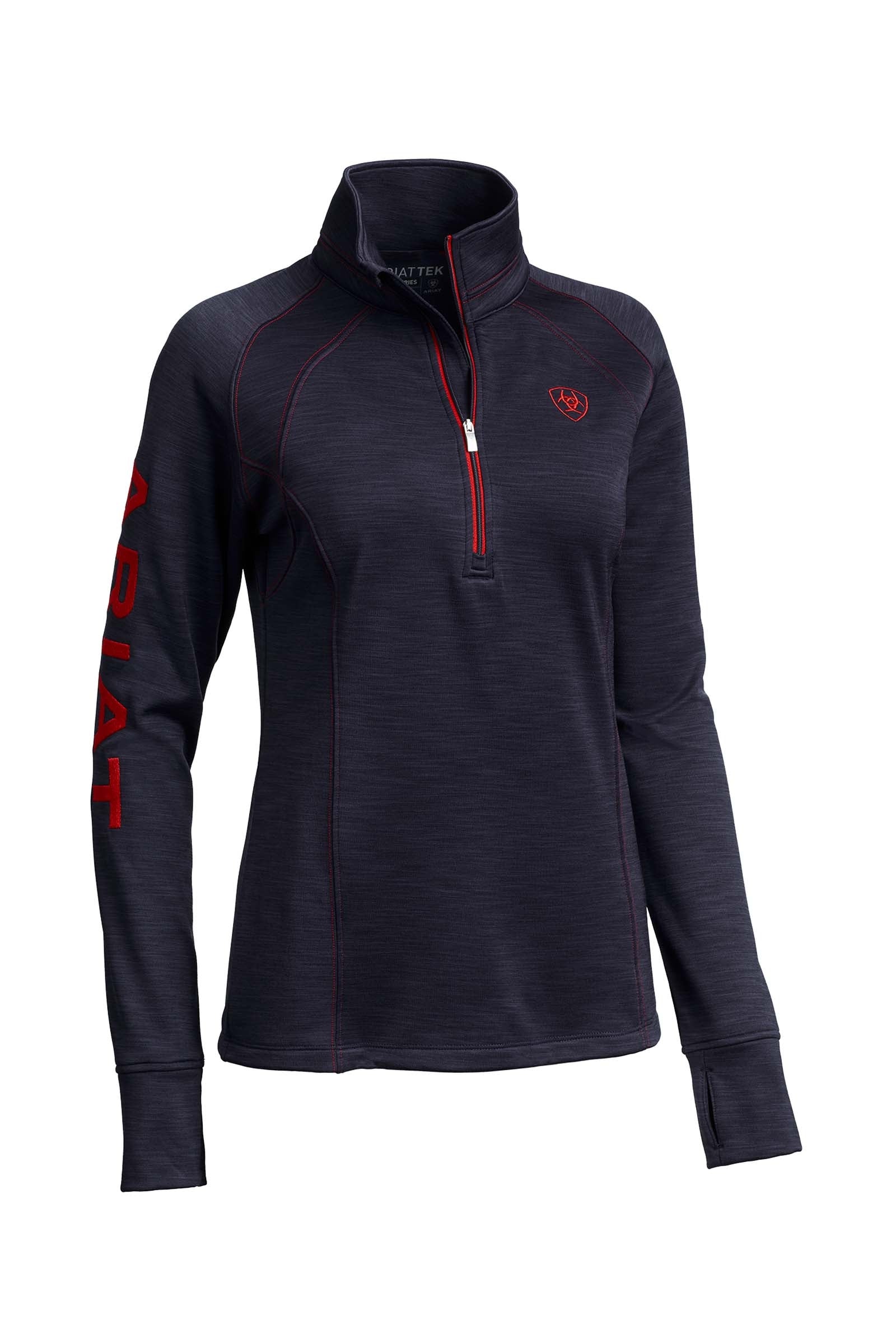 Ariat Frauen Tek Team 1/2 Zip Sweatshirt Damen Reitbekleidung