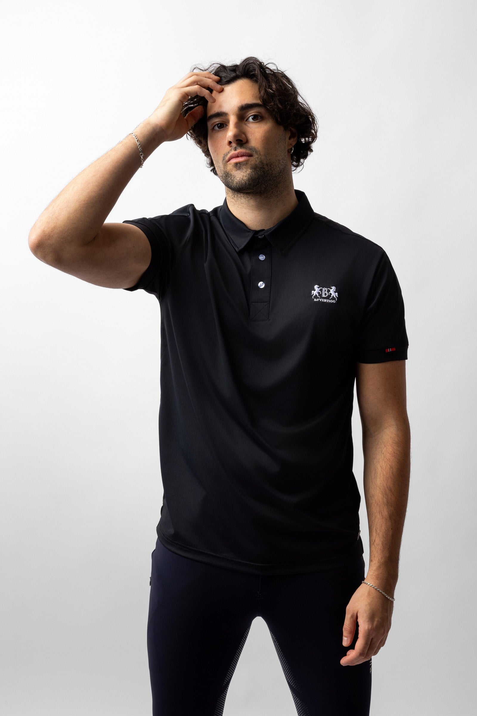 B Vertigo Flynn Men's Functional Polo Shirt Mens Riding Clothing