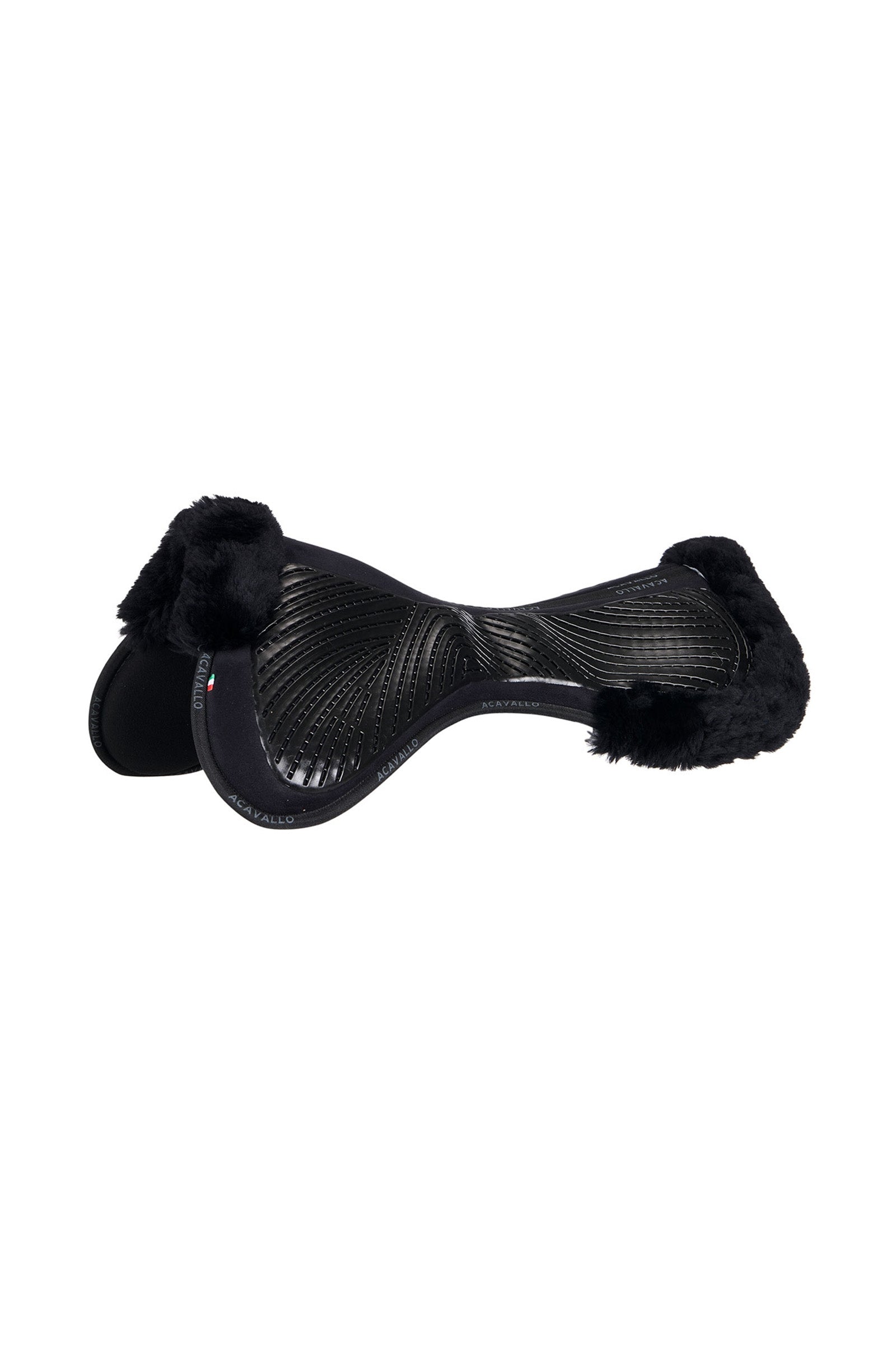 Acavallo Close Contact Gel & Memory Foam Pad mit Lammfell Schabracken