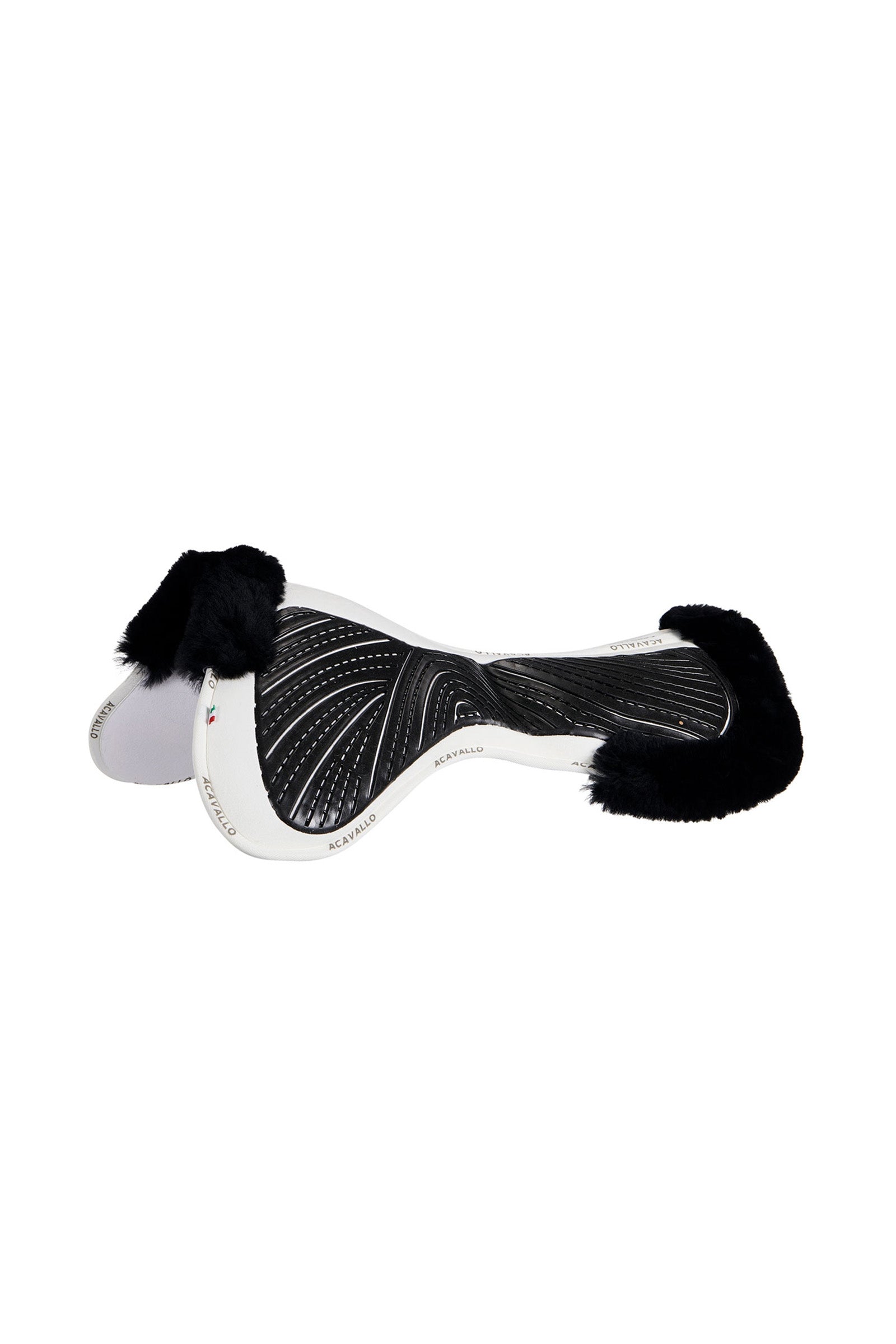 Acavallo Close Contact Gel & Memory Foam Pad mit Lammfell Schabracken