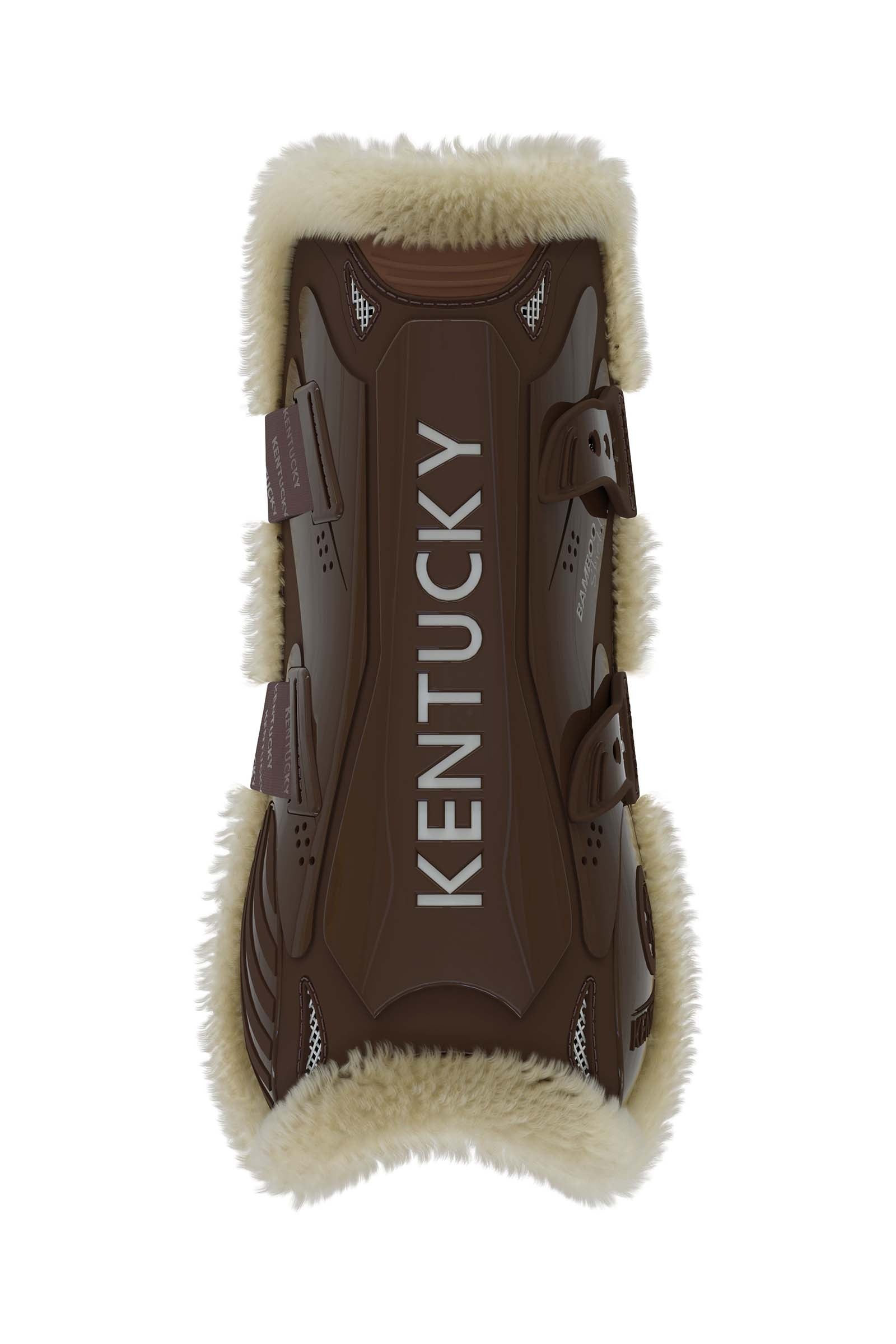 Kentucky Horsewear Vegan Sheepskin Bamboo Elastic Tendon Boots Leg Protection & Hoof Protection for Horses