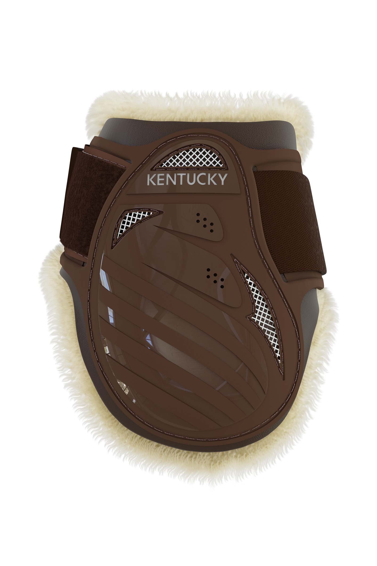 Kentucky Horsewear vegane Lammfell Streichkappen für Jungpferde Leg Protection & Hoof Protection for Horses