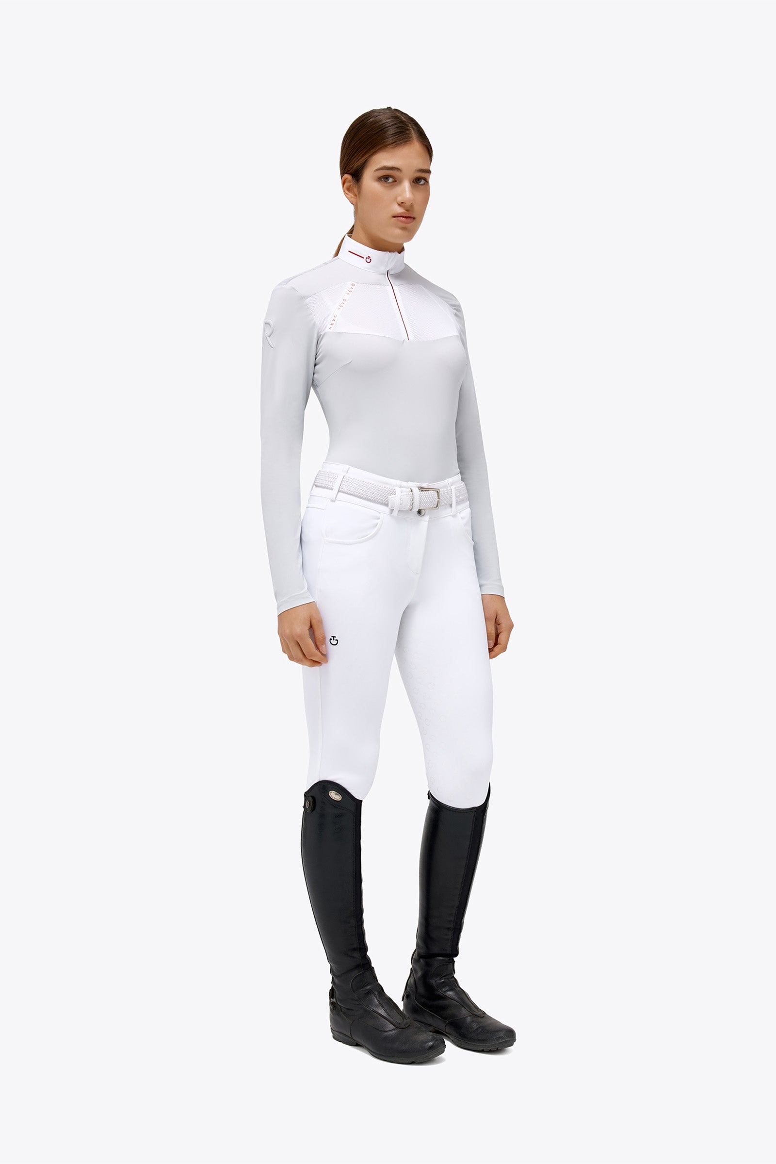 Cavalleria Toscana Women's Technical Knit Polo Women’s Riding Clothing