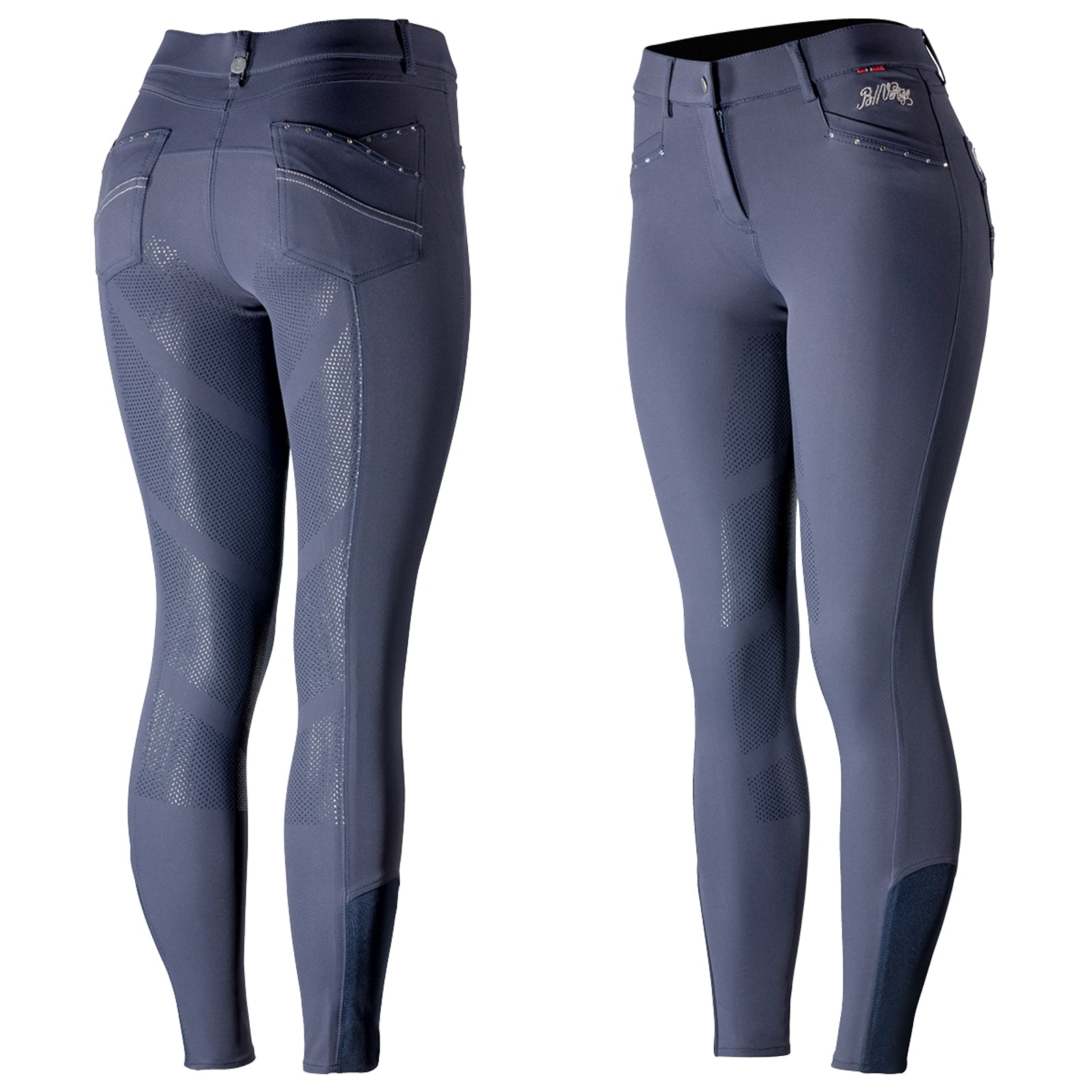 B Vertigo Olivia Women's Silicone Full Seat Breeches UPF 50+ Womens Breeches