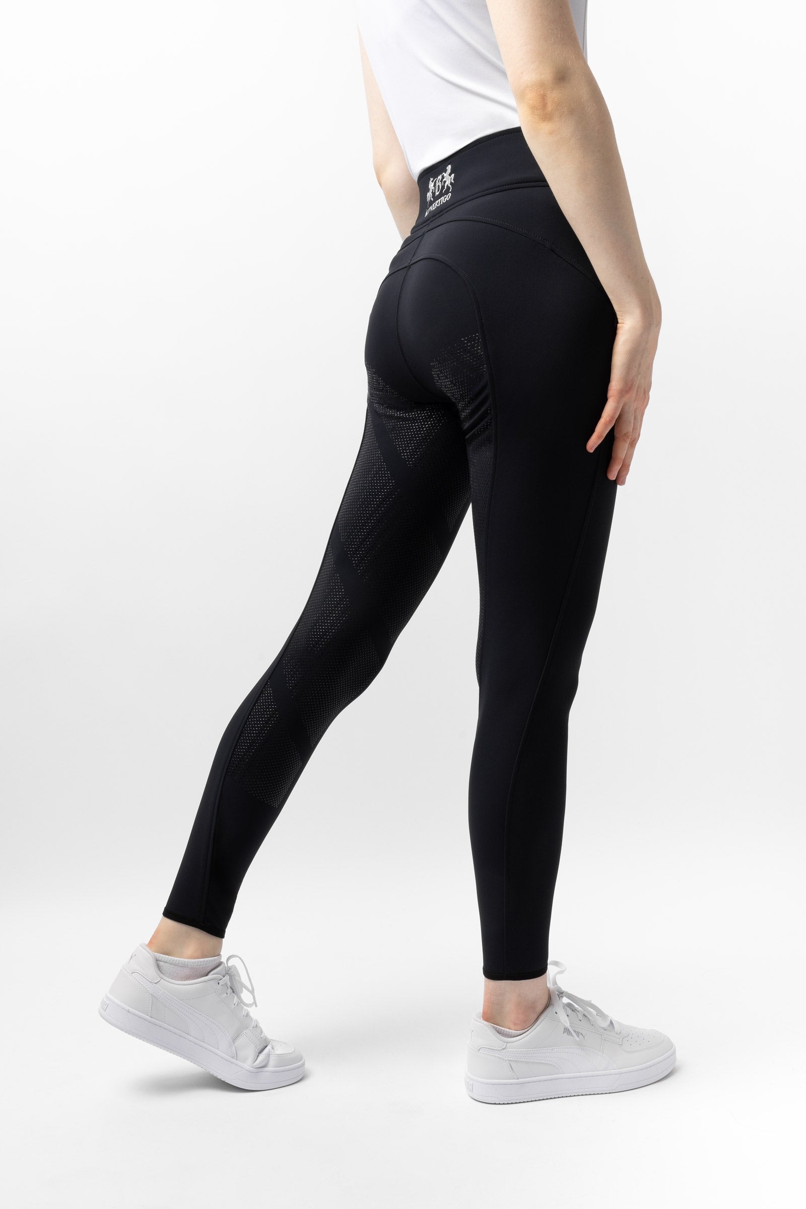 B Vertigo Justine Damen Thermoreithose mit Vollbesatz und Silikon Grip Womens Breeches