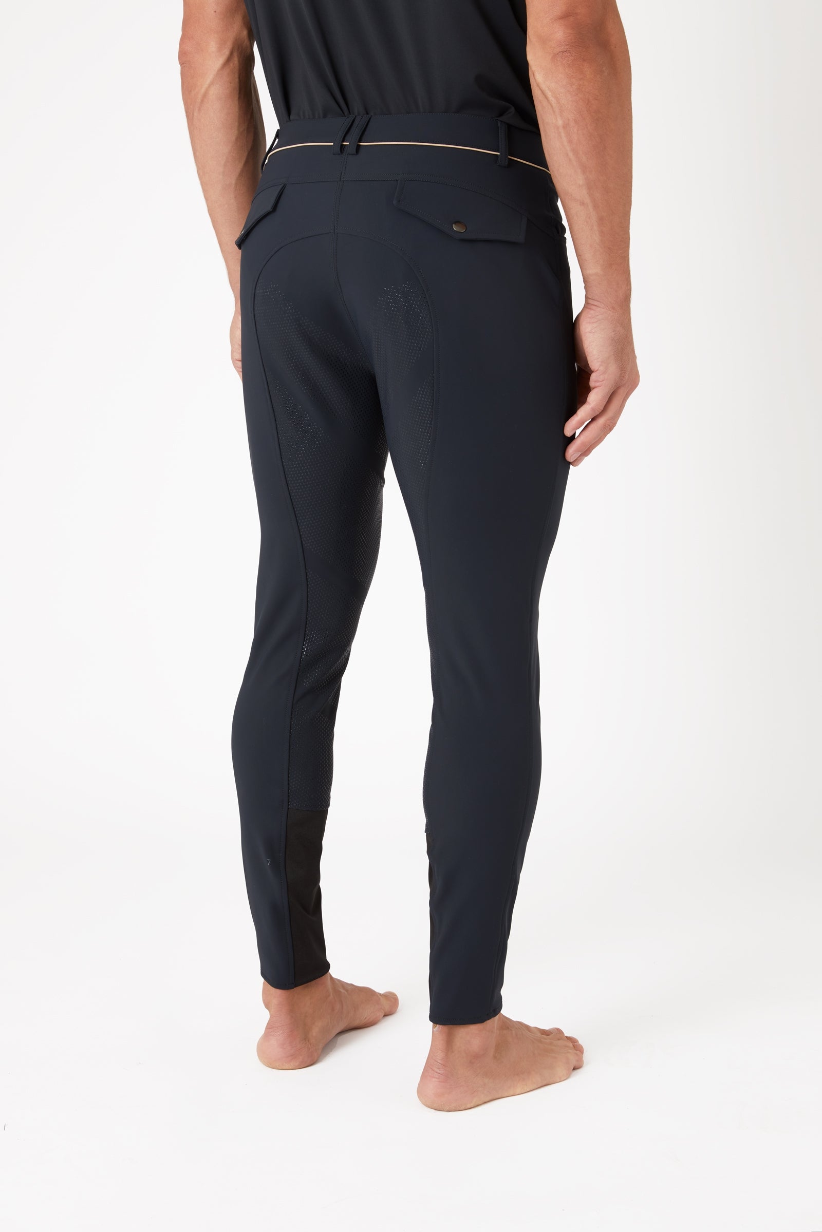 B Vertigo Damien Herren-Vollbesatzreithose UPF 40+ Herren Reitbekleidung