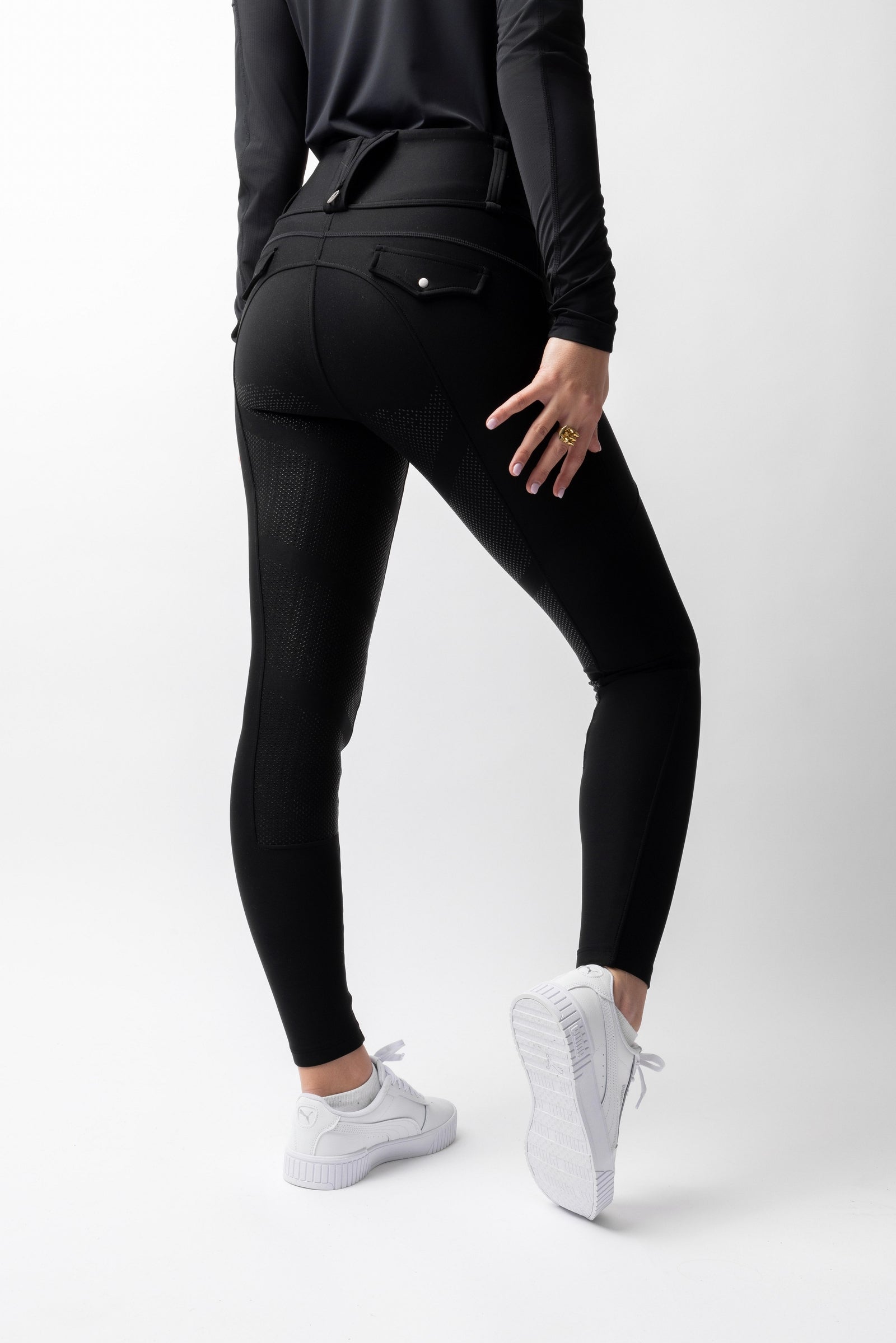 B Vertigo Chiara Vollbesatzreithose mit Kompression und Hybrid-Design Womens Breeches