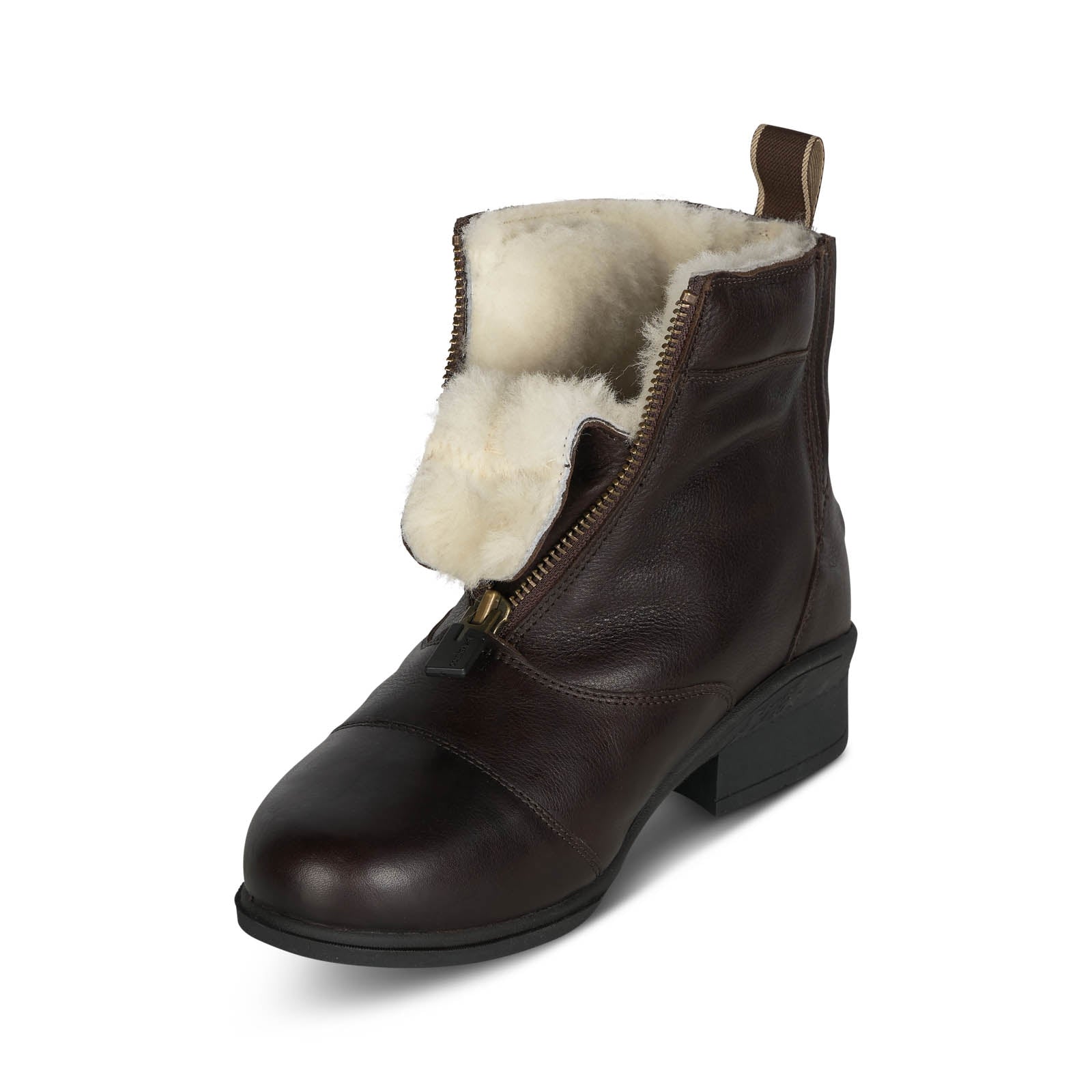 B Vertigo Mercury Women's Winter Jodhpur Boots with Lamb Fur Lining Riding Boots & Riding Shoes