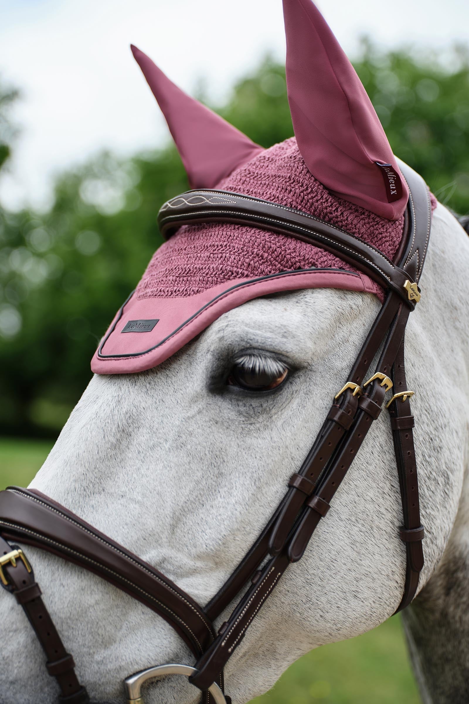 LeMieux Essence Fly Hood Saddle Pads