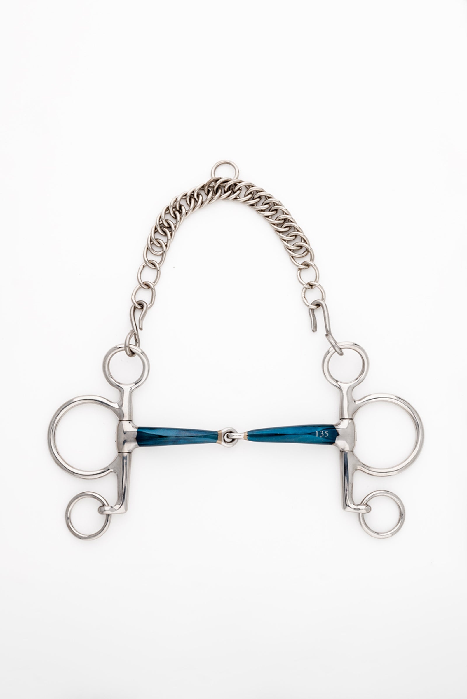 Kavalkade ergonomisches Pelhamgebiss, einfach gebrochen, kurz, 14 mm Gebisse