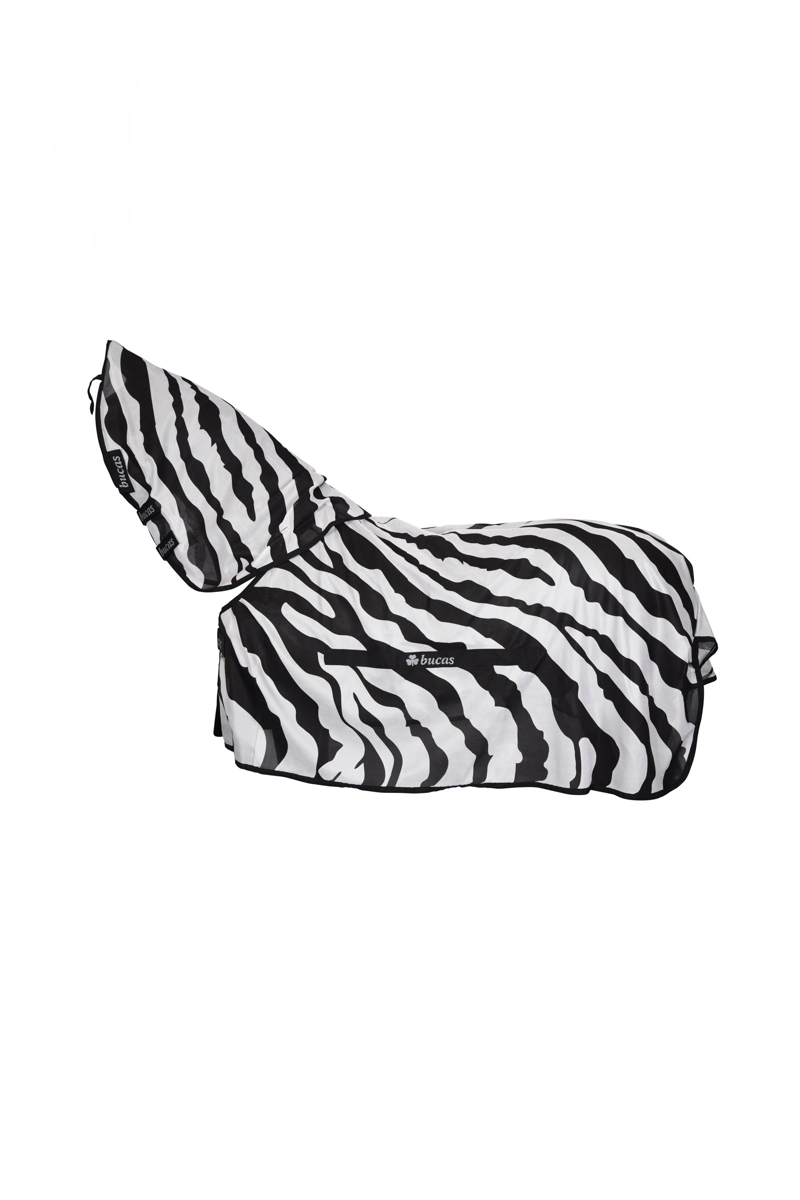Bucas Buzz-Off Zebra Fliegendecke mit abnehmbarem Halsteil Pferdedecken