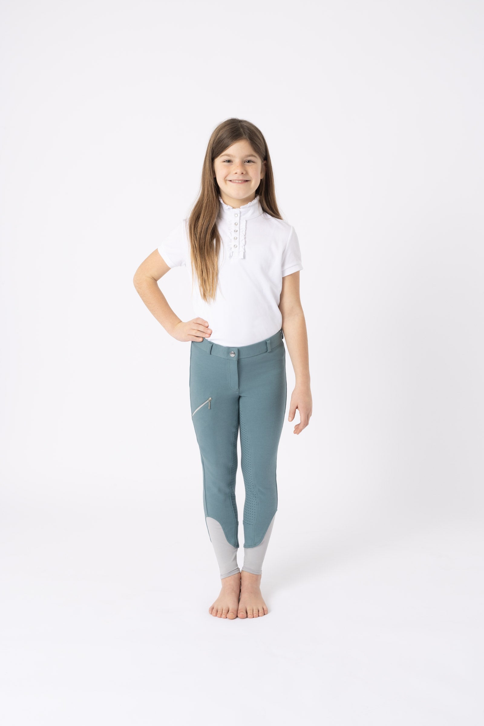 Horze Felicia Kids´ Breeches With Full Grip Kids Apparel