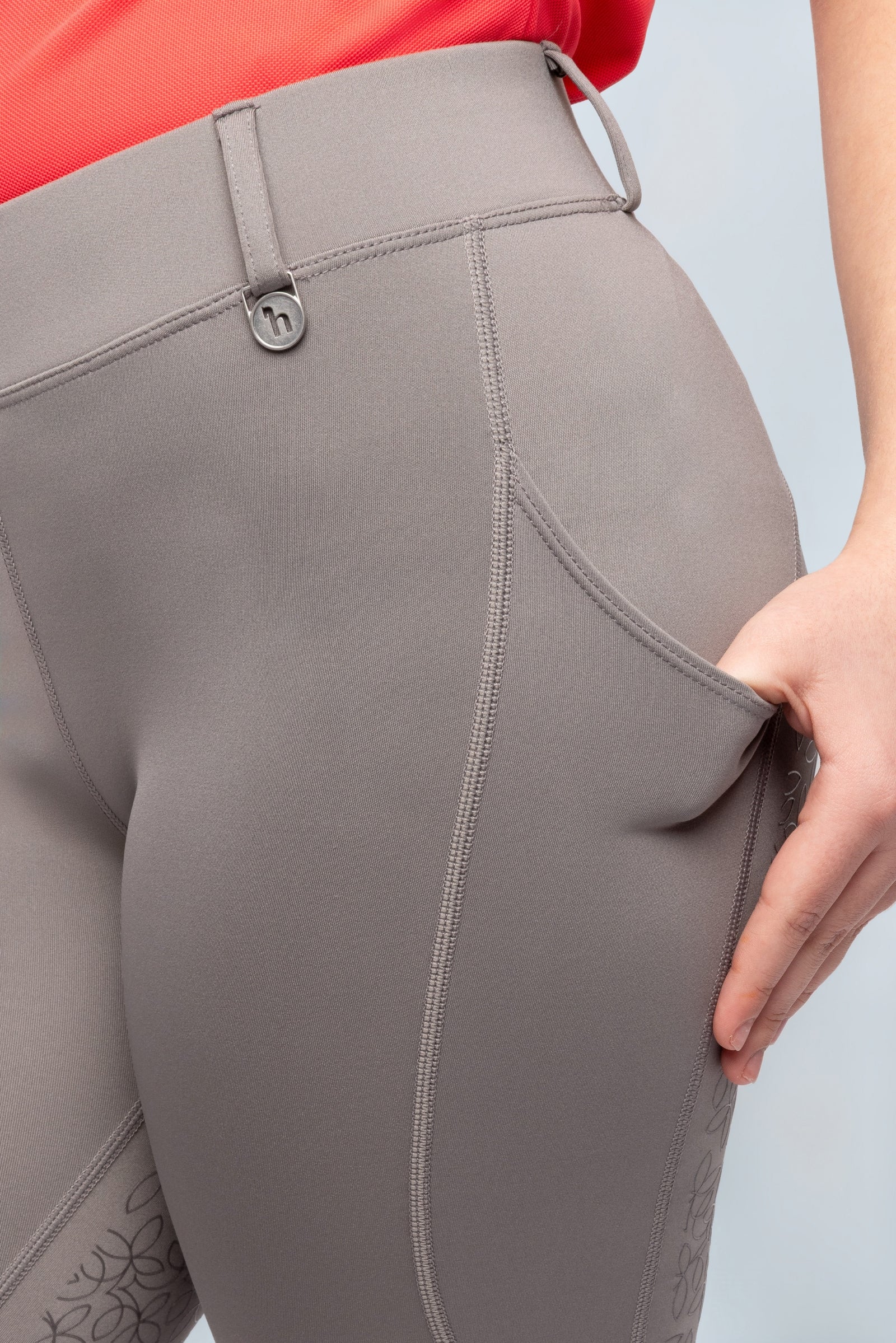 Horze Dea Kids´ Riding Tights With Full Grip Kids Apparel