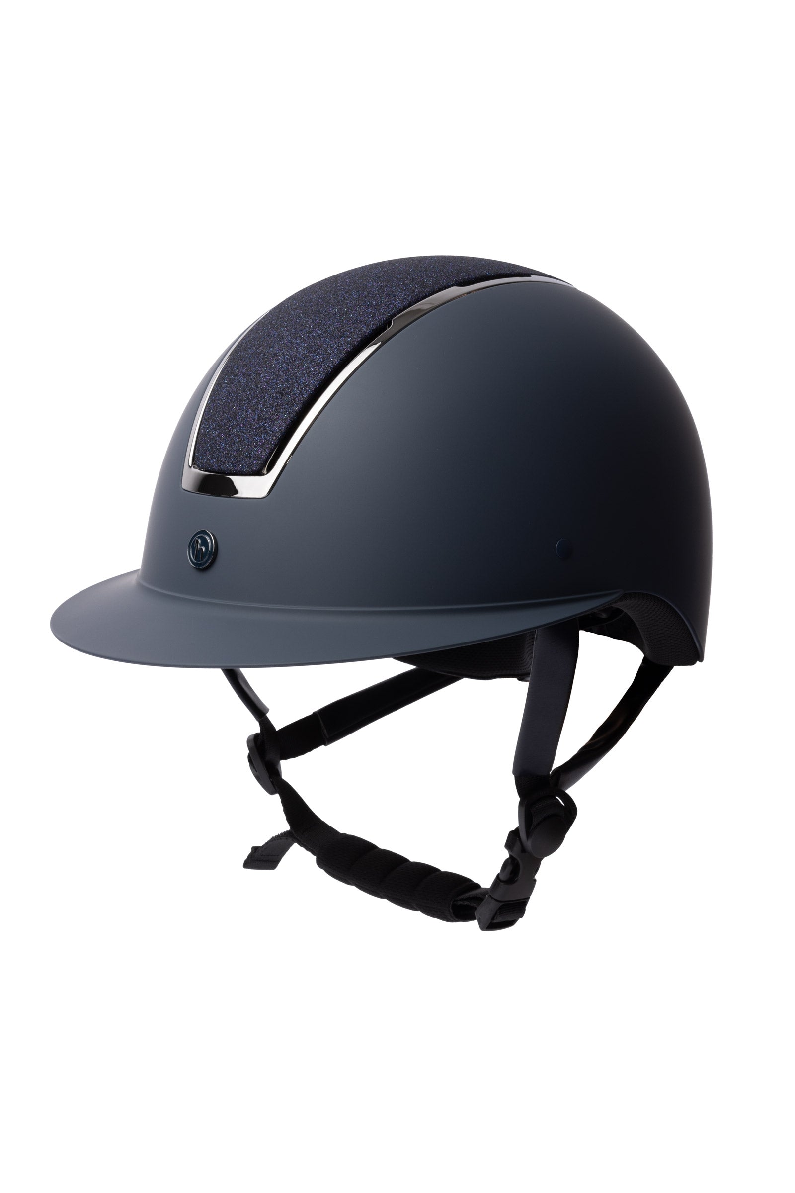 Horze Monarch II Metallic Glitter Helmet Safety Equipment