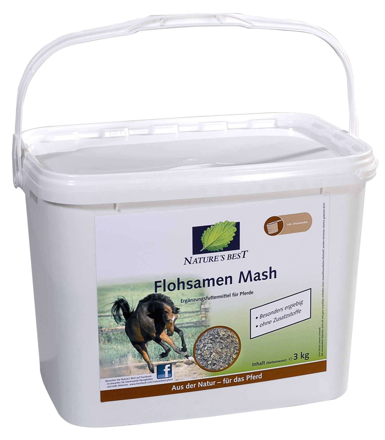 Nature's Best Flea Seeds Mash 3kg Horse Feed & Nutrition