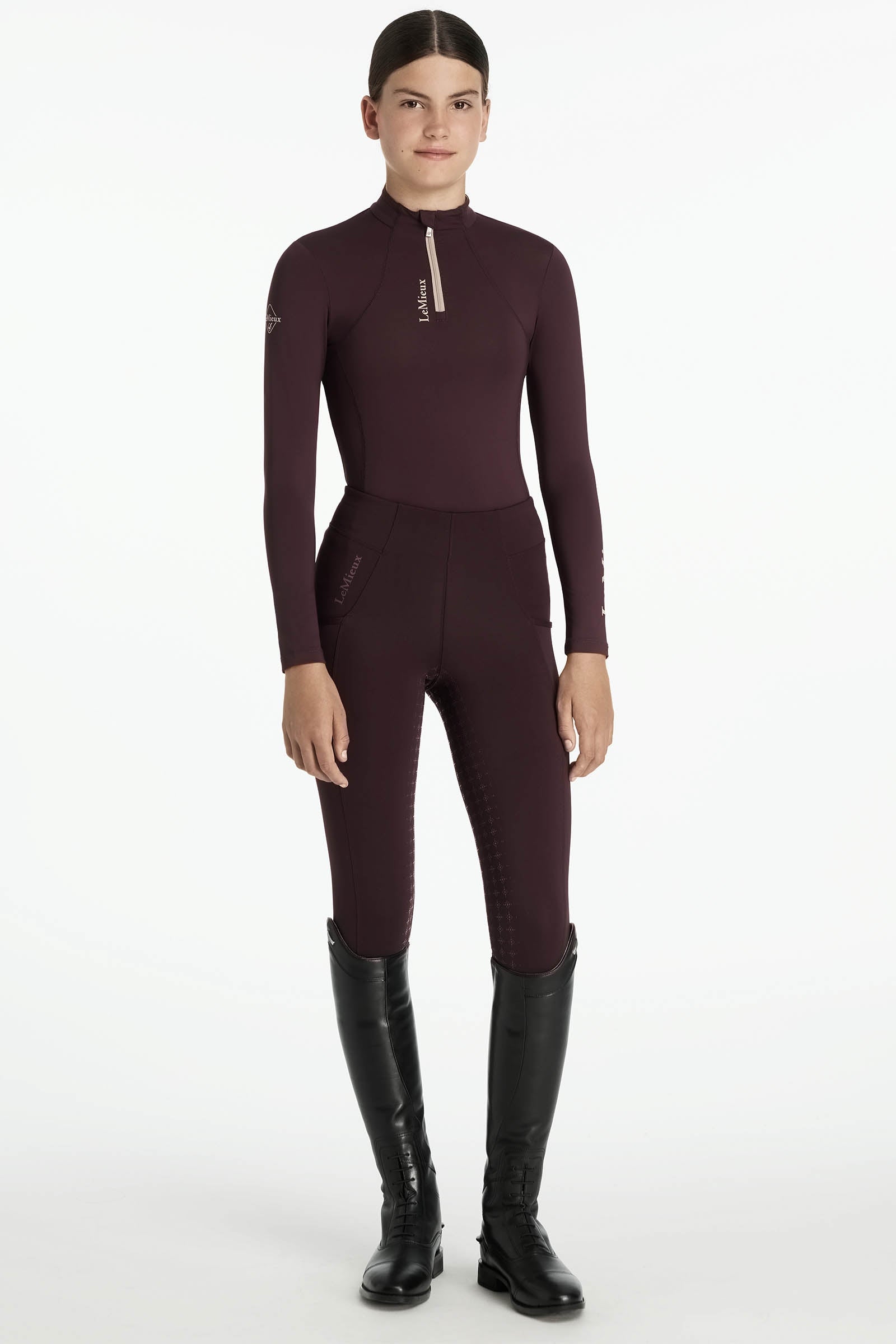 LeMieux Young Rider Classique UV Base Layer Young Rider Apparel