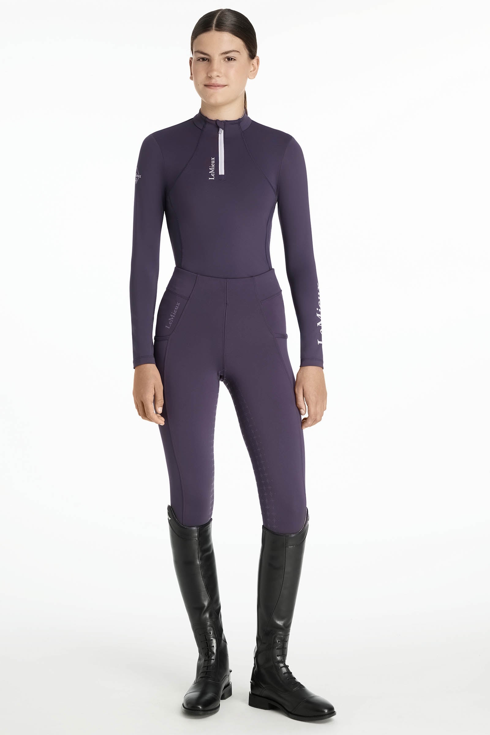 LeMieux Young Rider Classique UV Base Layer Young Rider Apparel