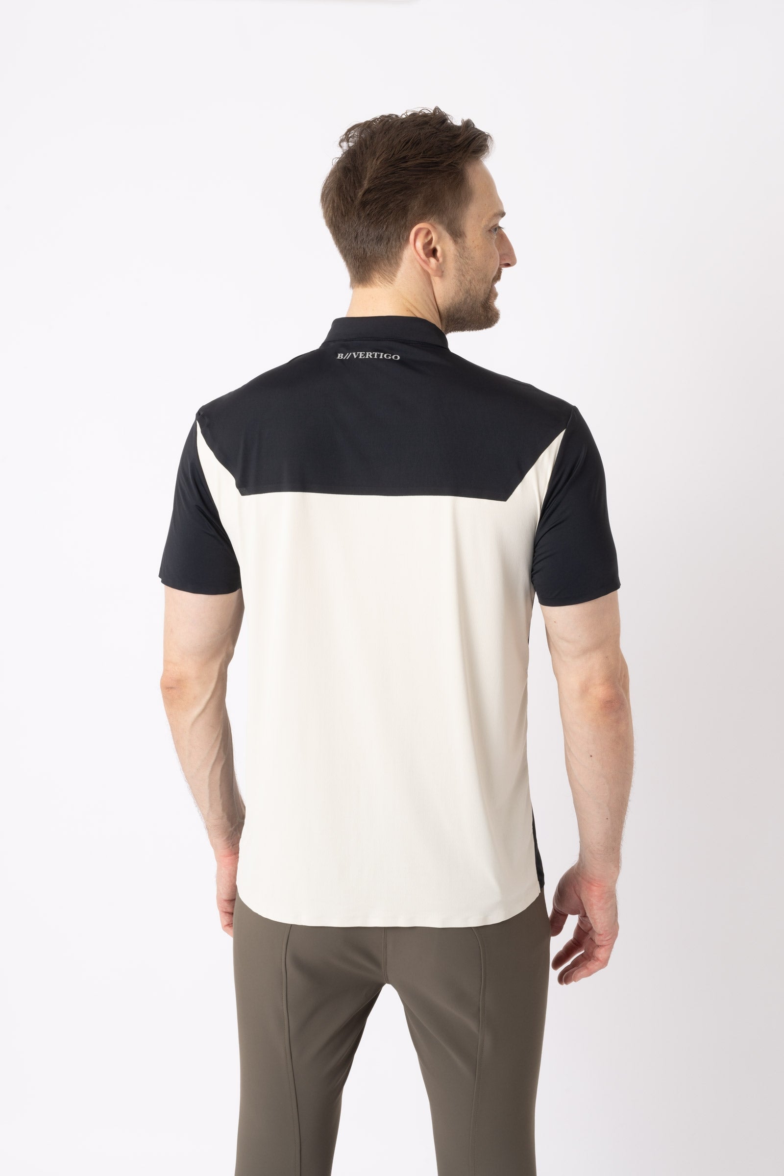 B Vertigo Aidan Men's Seamless Poloshirt Mens Riding Clothing