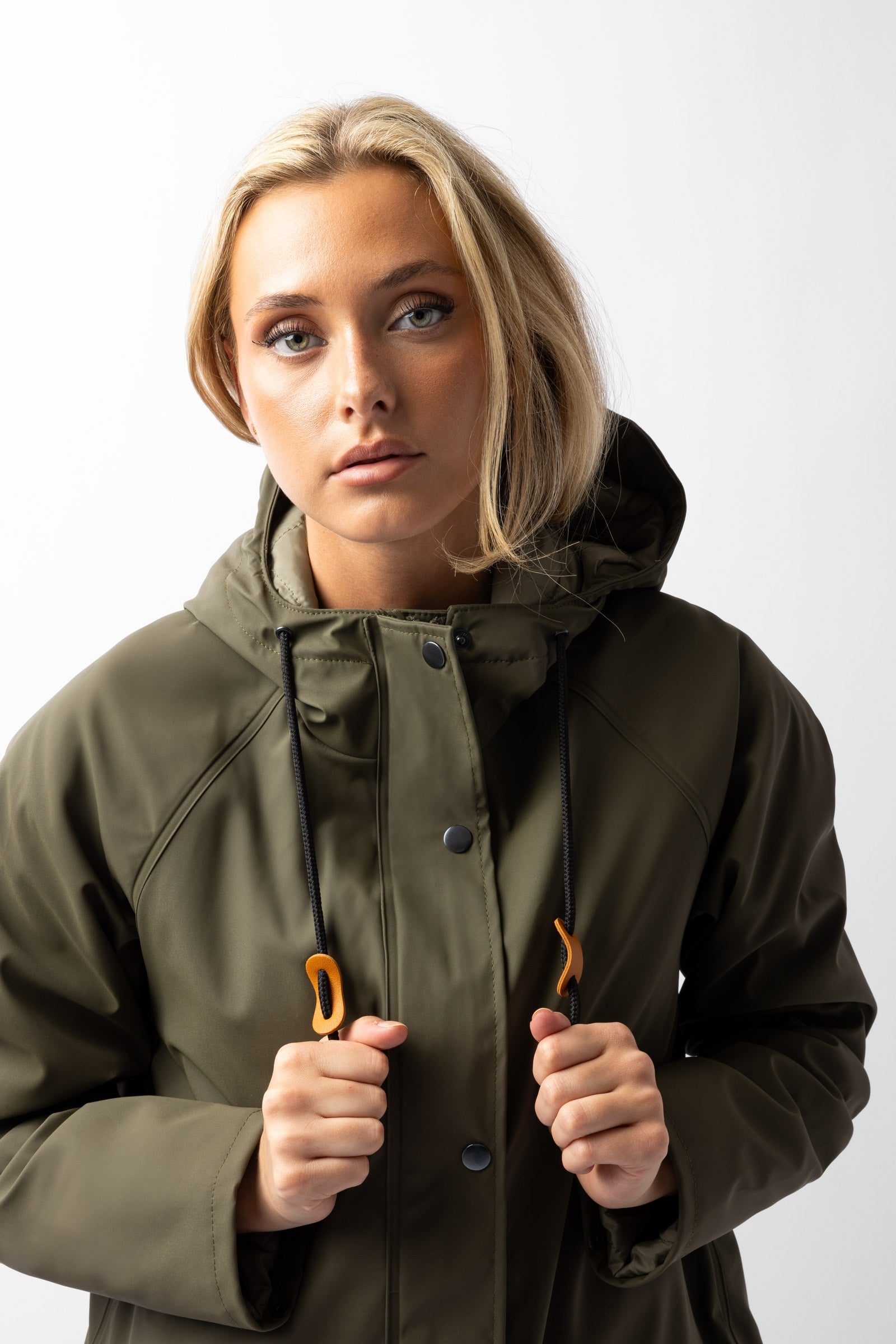 Horze Elise Raincoat with Padded Lining Women’s Riding Clothing