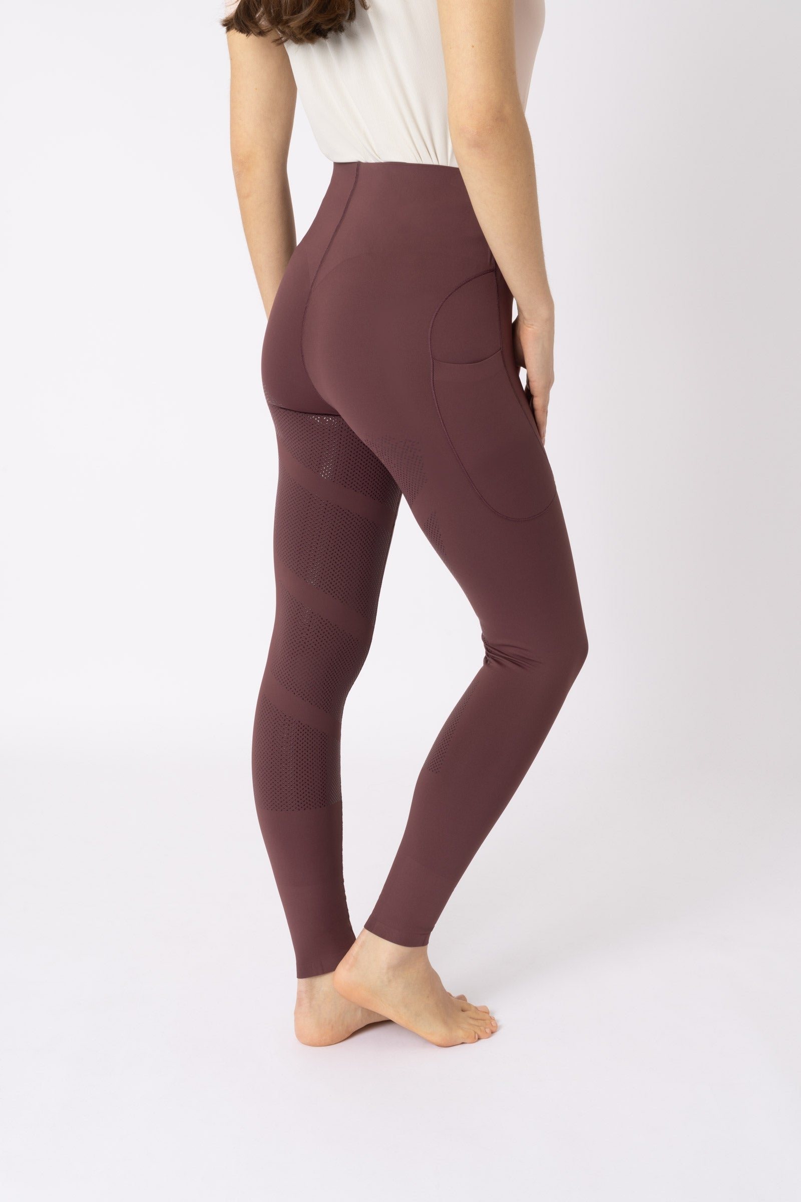 B Vertigo Viktoria Damen Vollbesatzreitleggings mit weniger Nähten Womens Breeches