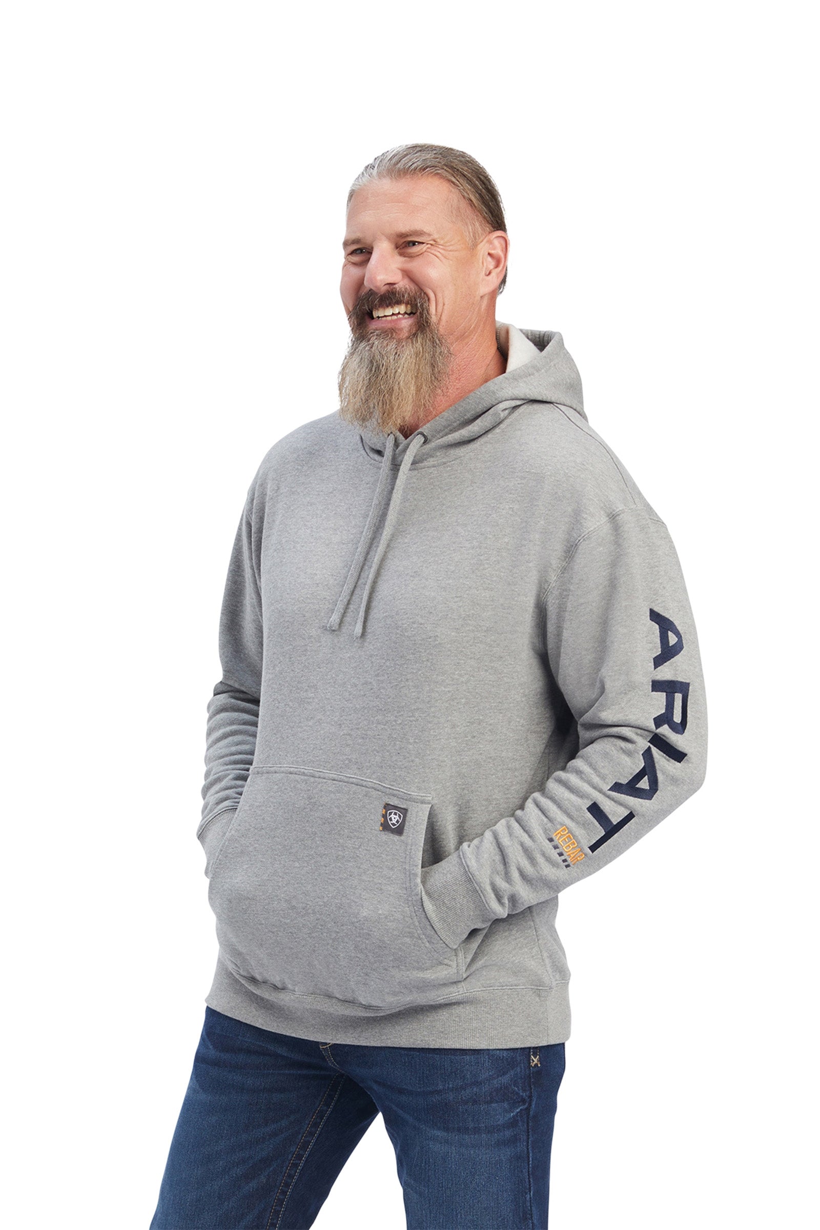 Ariat Rebar Herren Kapuzenpullover mit Grafikdruck Herren Reitbekleidung