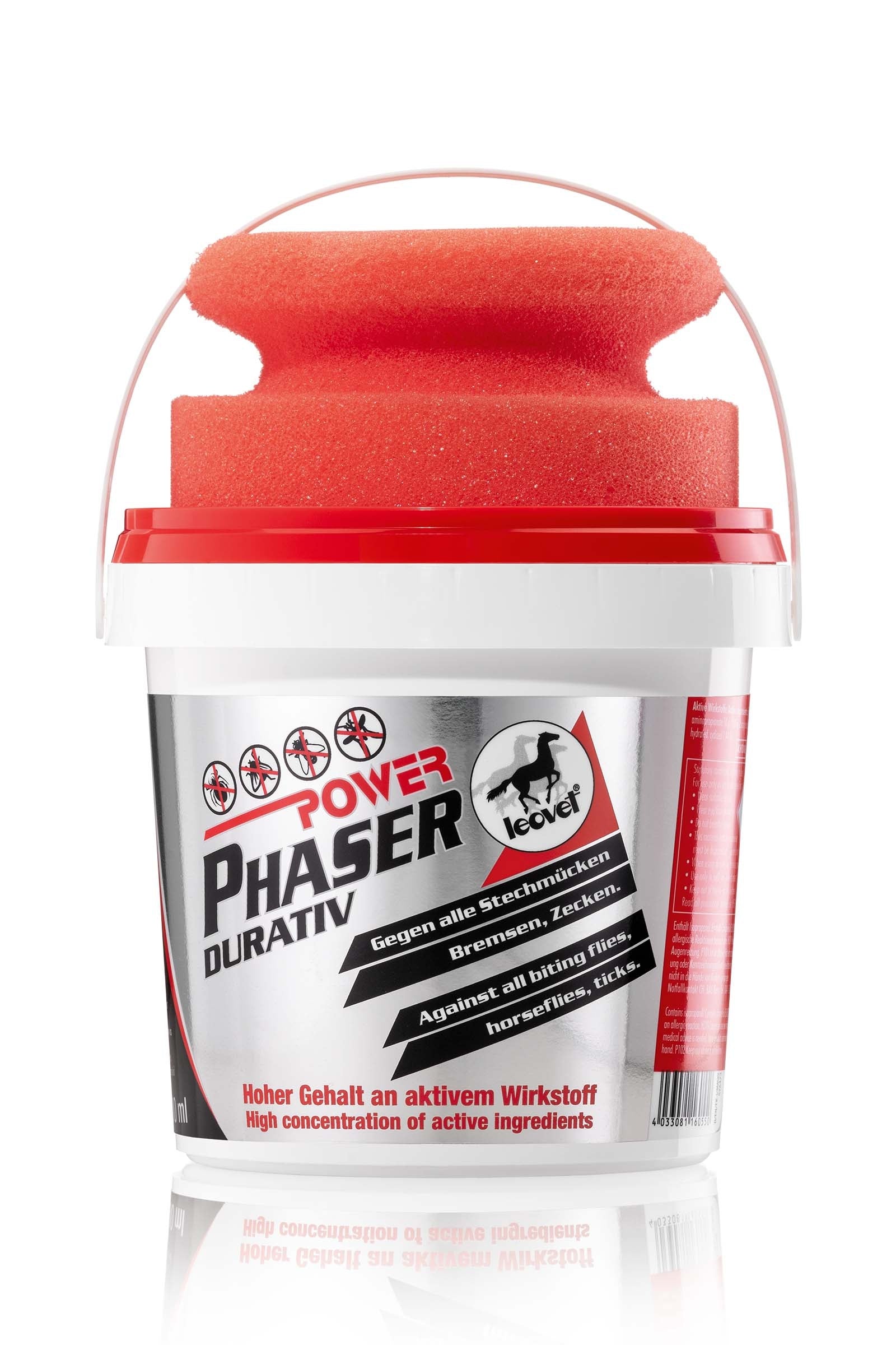 Leovet Power Phaser Durativ Gel, Insect Repellent, 500ml Antifly Protection for Horses