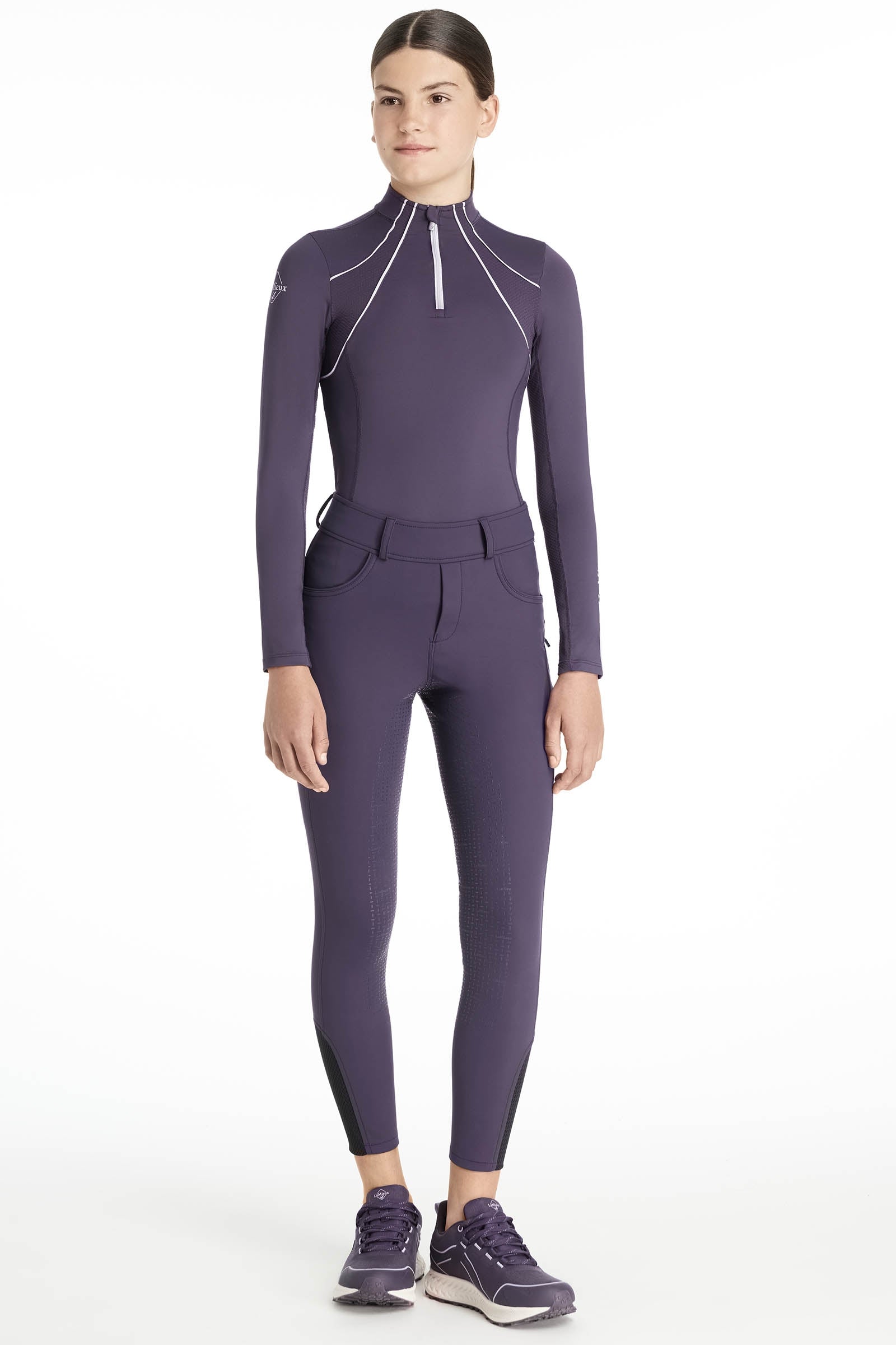 LeMieux Young Rider Ella Kid´s Brushed Breggings With Full Seat Young Rider Apparel