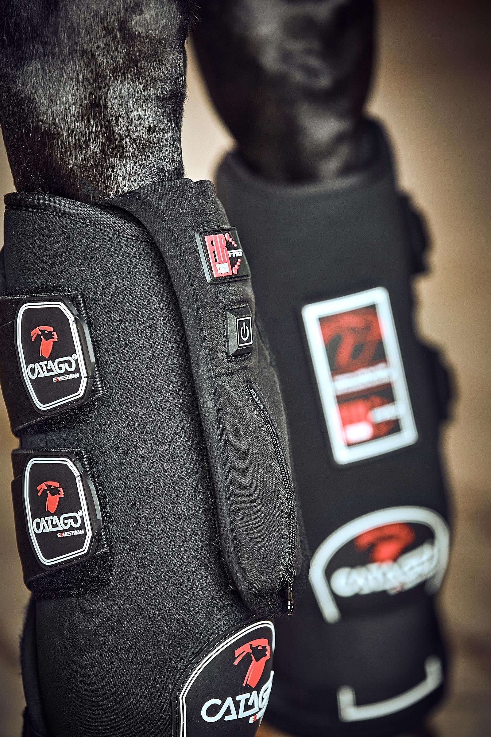 Catago CATAGO FIR-Tech Stable Boots Leg Protection & Hoof Protection for Horses